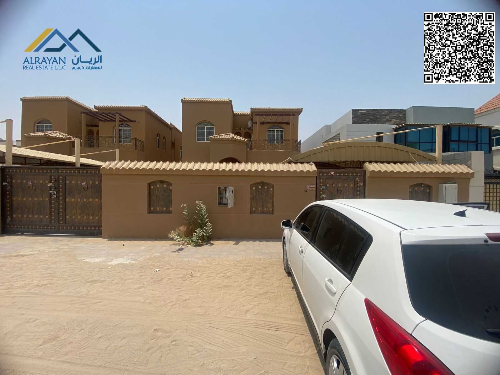 Villa for rent in Rawdah 1, area 5000 feet * Suitable for families * Suitable for employees * Suitable for company housing * Large room area *