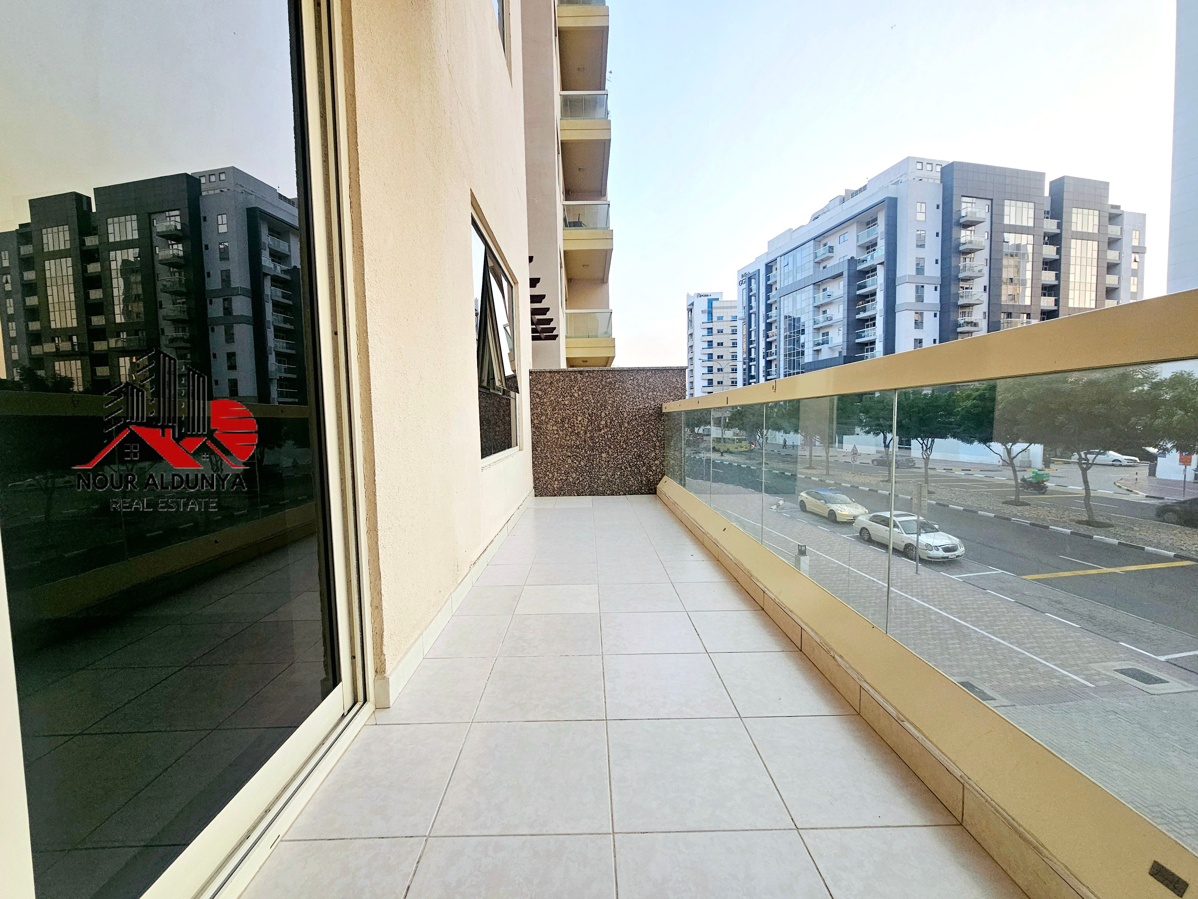 MONTHLY PAYMENTS ( 12 CHEQUES ) - SPACIOUS 2BHK WITH BIG BALCONY - RENT 80k - OPEN VIEW - GYM + SWIMMING + CAR PARKING FREE - FAMILY BUILDING