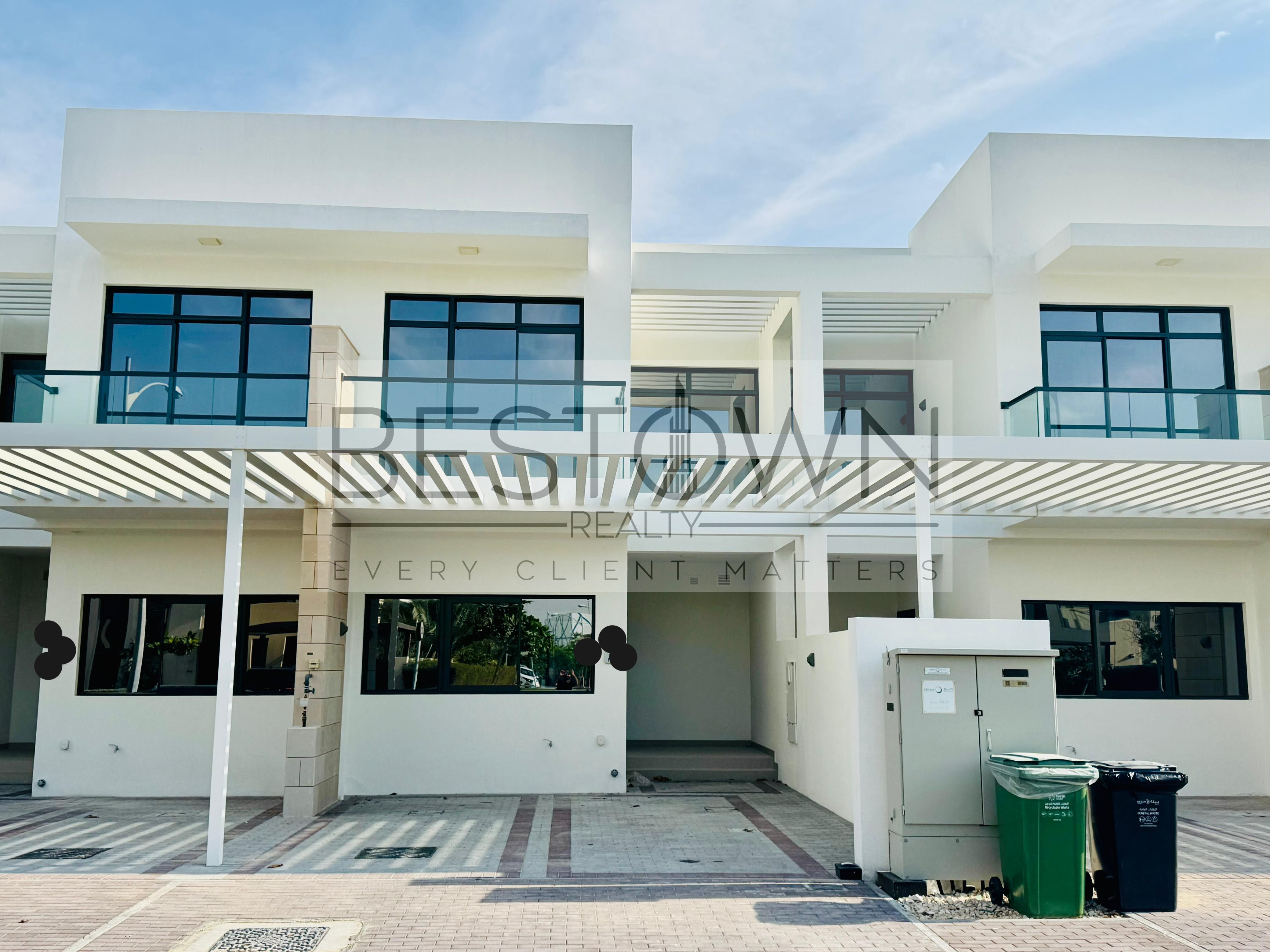 BRAND NEW TOWNHOUSE I PARK SPORTS FACING SINGLE ROW | READY TO MOVE