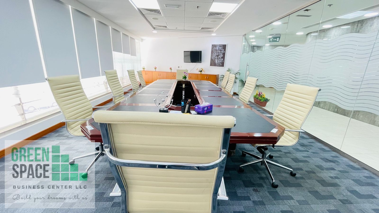 Fully Furnished Office | 100sqft to 200Sqft | Free Chiller, DEWA, WIFI | Conference Room
