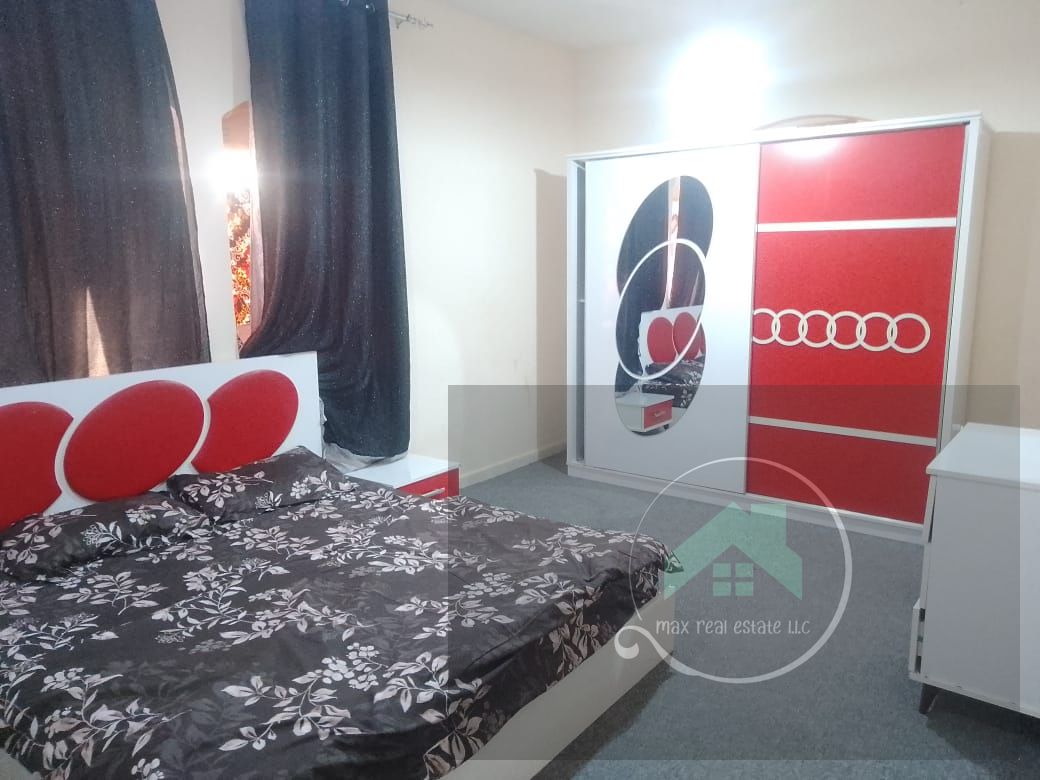 Monthly furnished room and lounge, including bills, water, electricity, internet, gas, maintenance and cleaning, Al Nuaimiya, Kuwait Street 3200, incl