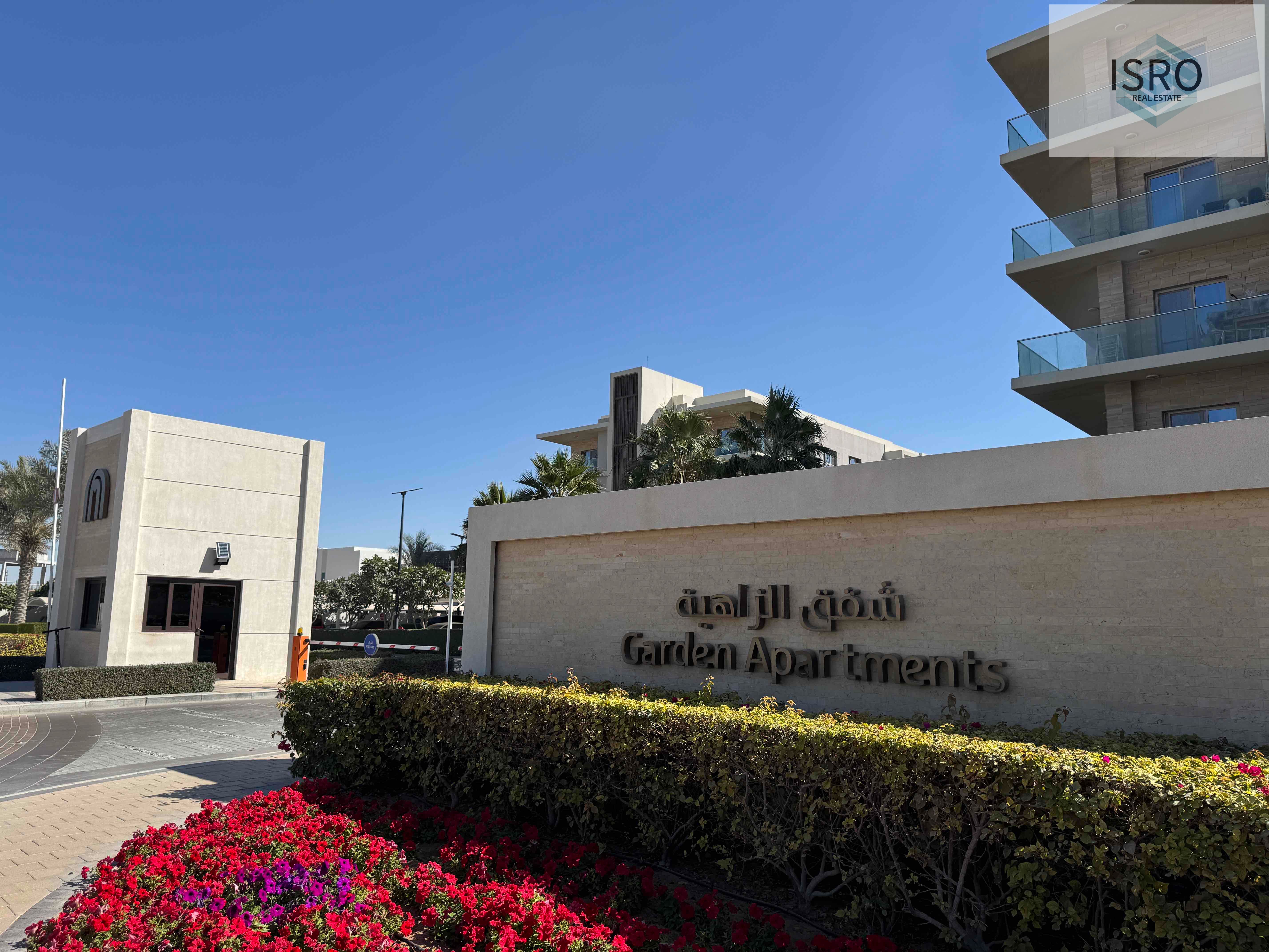 Gated community Ready to move !! Studio for sale with balcony in Garden apartment