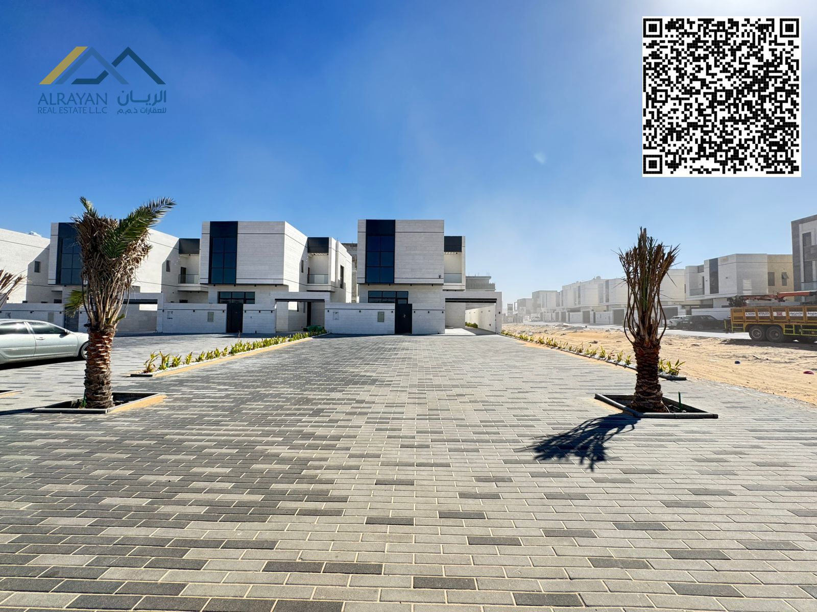 We offer you a villa, including registration and ownership fees, a wonderful and very distinctive modern design, a setback in front of the villa