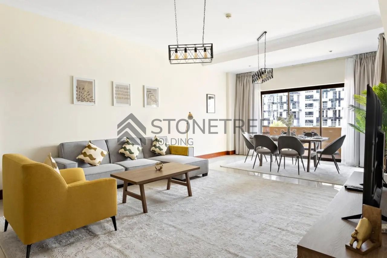 12 CHEQUES | Fully-furnished | Near Nakheel Mall