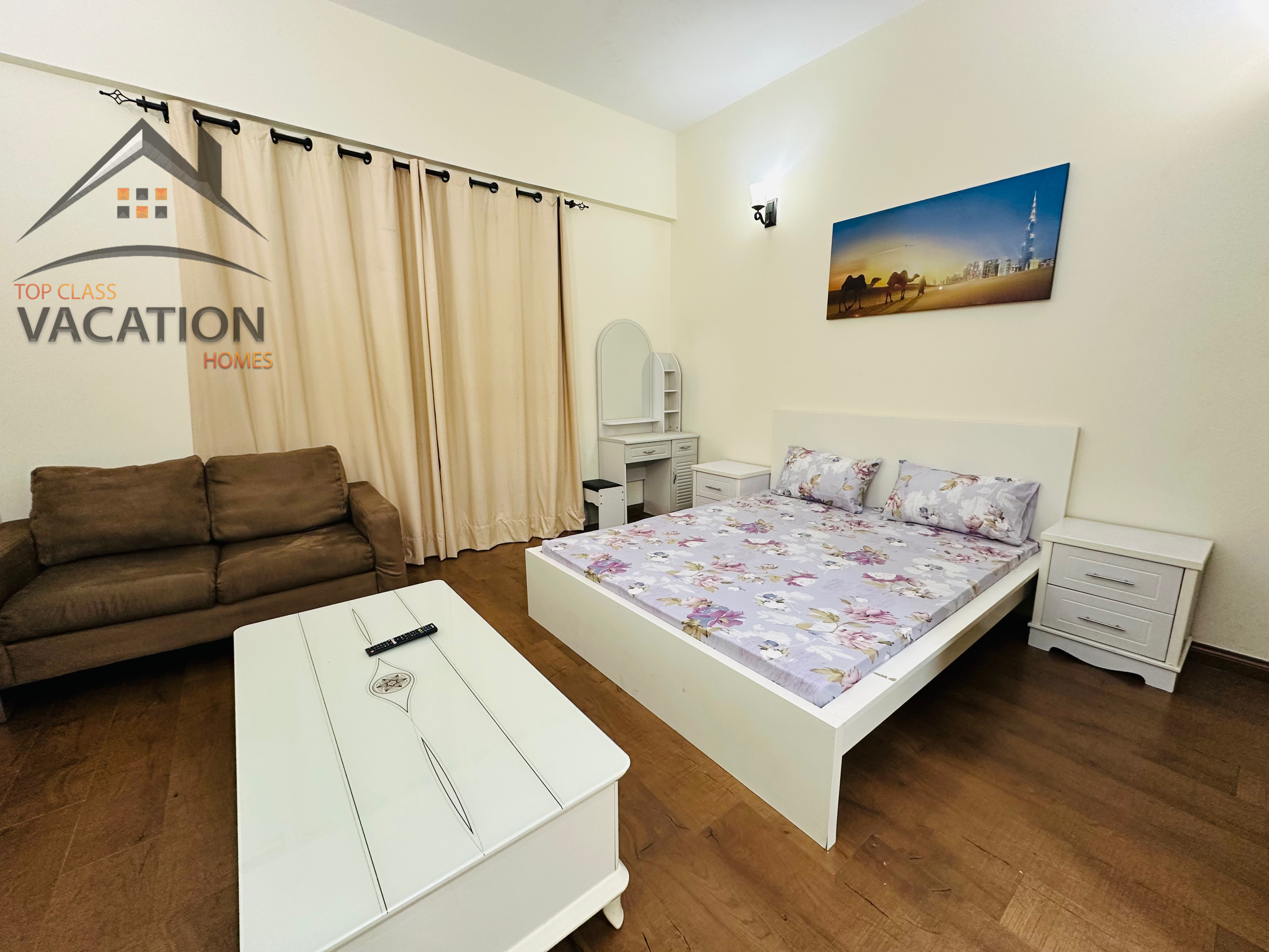 INCLUDING DEWA & GAS @ GYM, POOL & PARKING II NICE FURNISHED STUDIO !!!