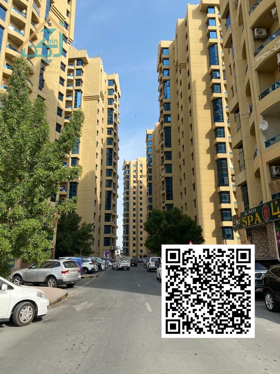 1 Bedroom Hall Close Kitchen For Sale In Al khor Towers