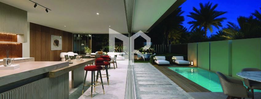Independent villa with swimming pool and maid's room with 5% down payment and 50% discount on registration fees