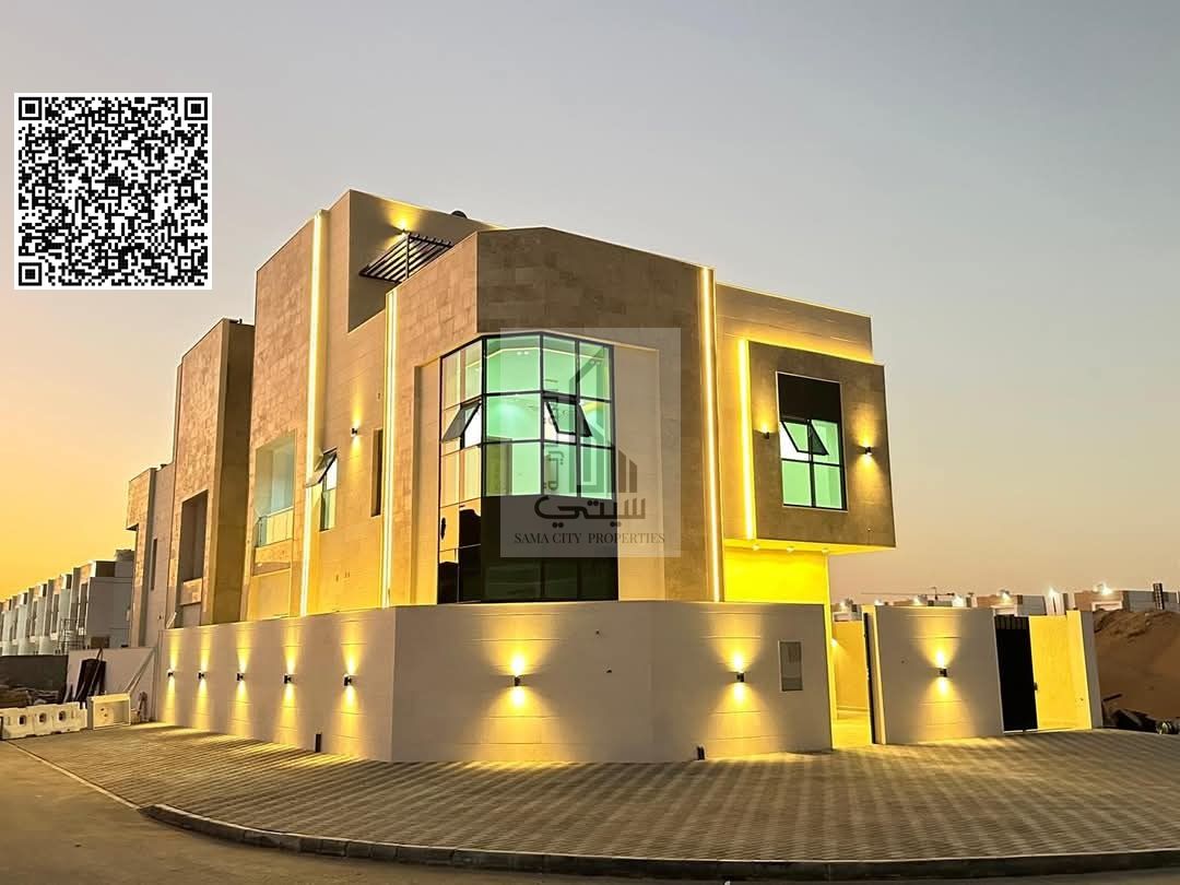 Corner villa with roof on Sheikh Mohammed Bin Zayed Road