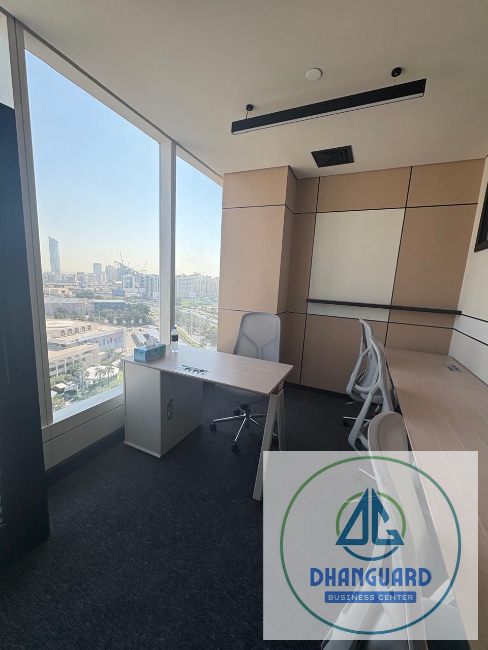 Furnished office / Free WIFI /Free Dewa/ Near to metro / Creek view /Free Meeting room