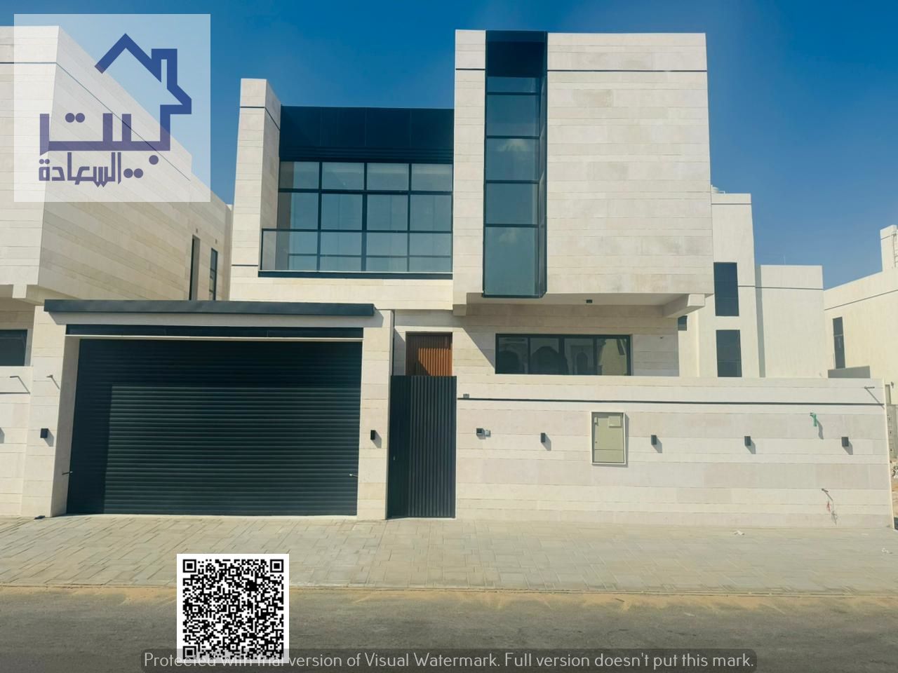 Your dream villa on the main street opposite Al Hamidiyah Park, freehold for all nationalities, 100% bank financing