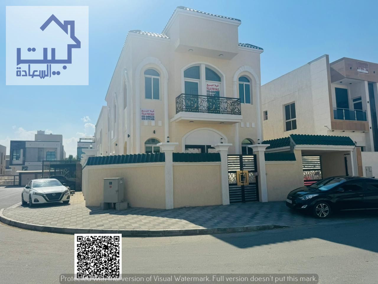 Your dream corner villa in Al Yasmeen, Ajman, at a very special price, freehold for all nationalities, 100% bank financing.