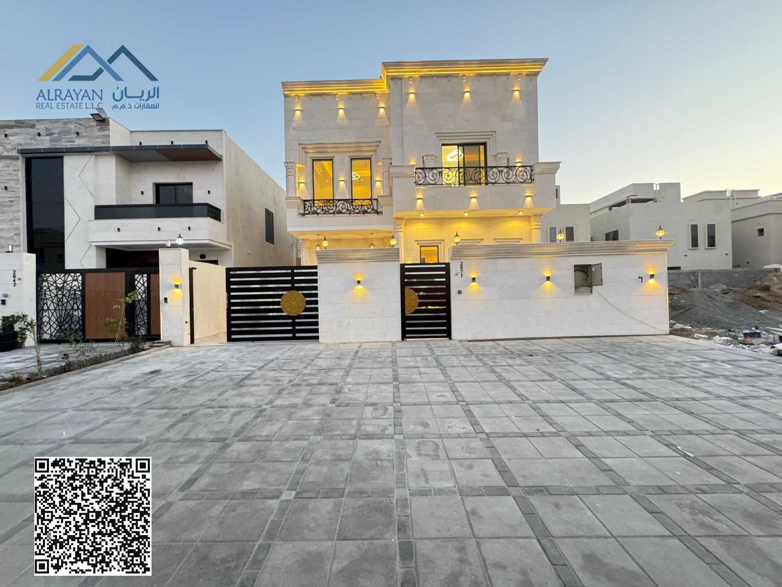 * Classic design * No down payment * Super deluxe finishing * Fully stone facing *
