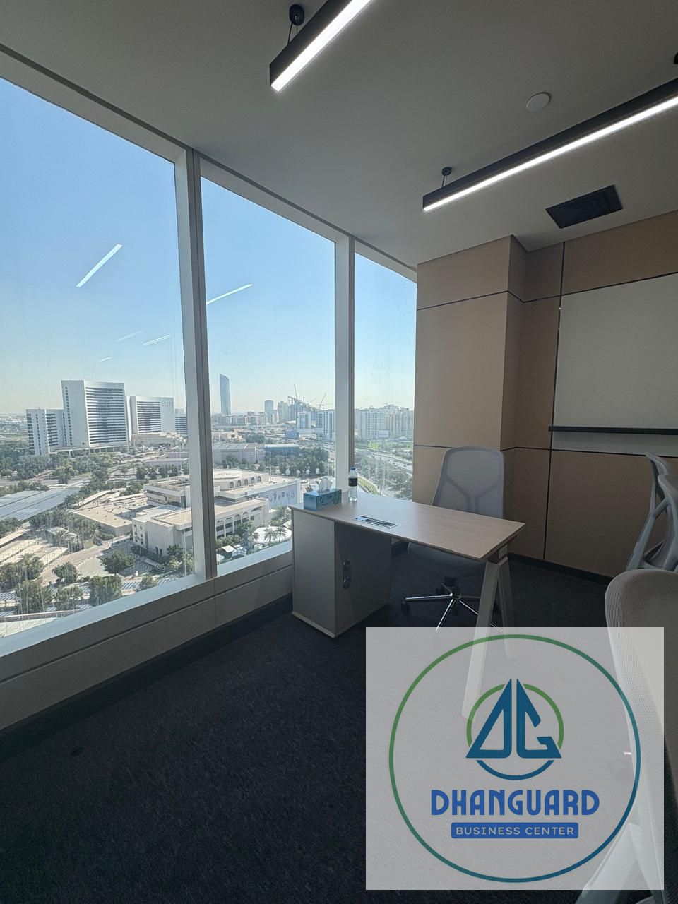 Furnished office / Free WIFI /Free Dewa/ Near to metro / Creek view /Free Meeting room