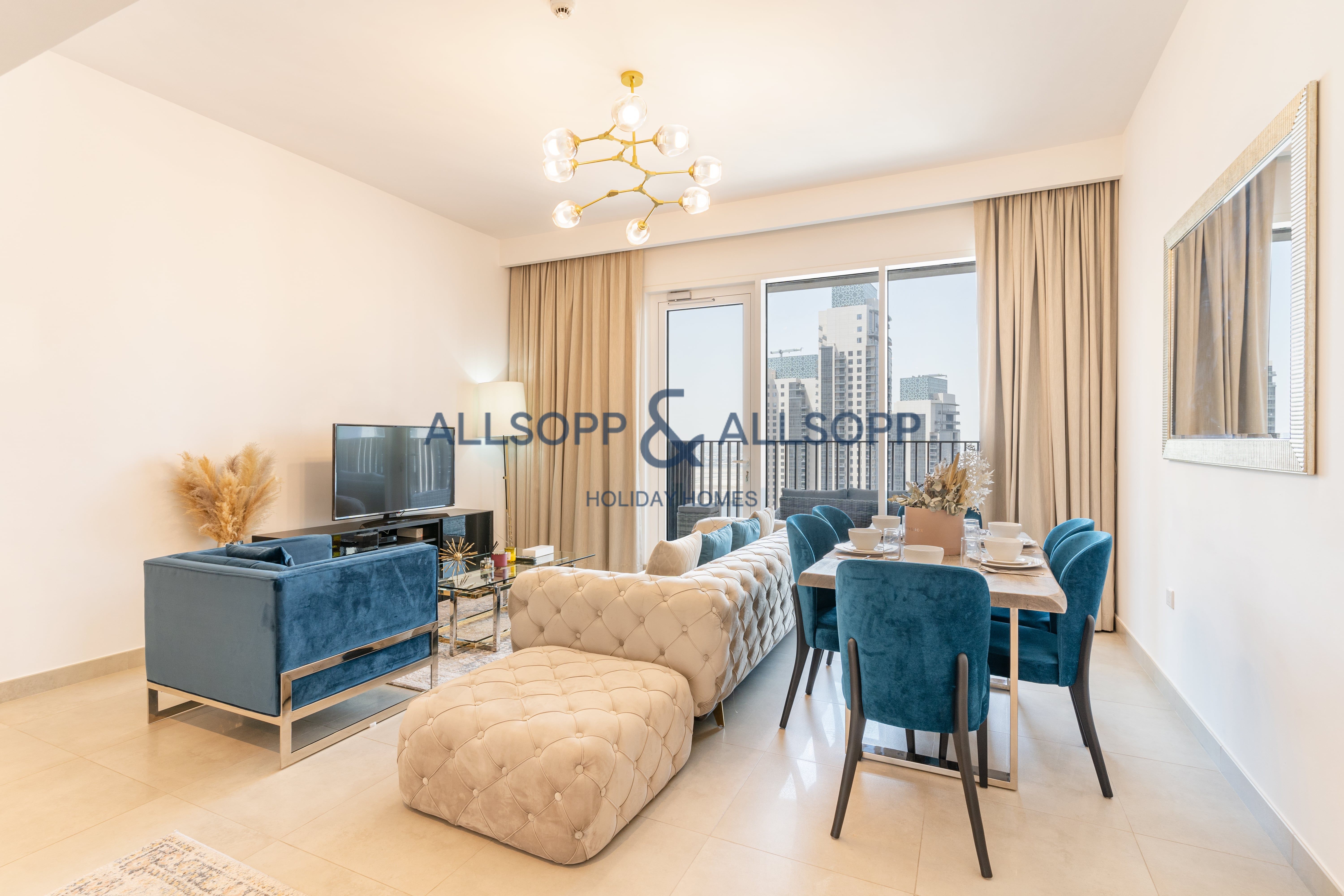 Stylish 2 Bedroom in Creek Horizon Tower 2, Creek Harbour