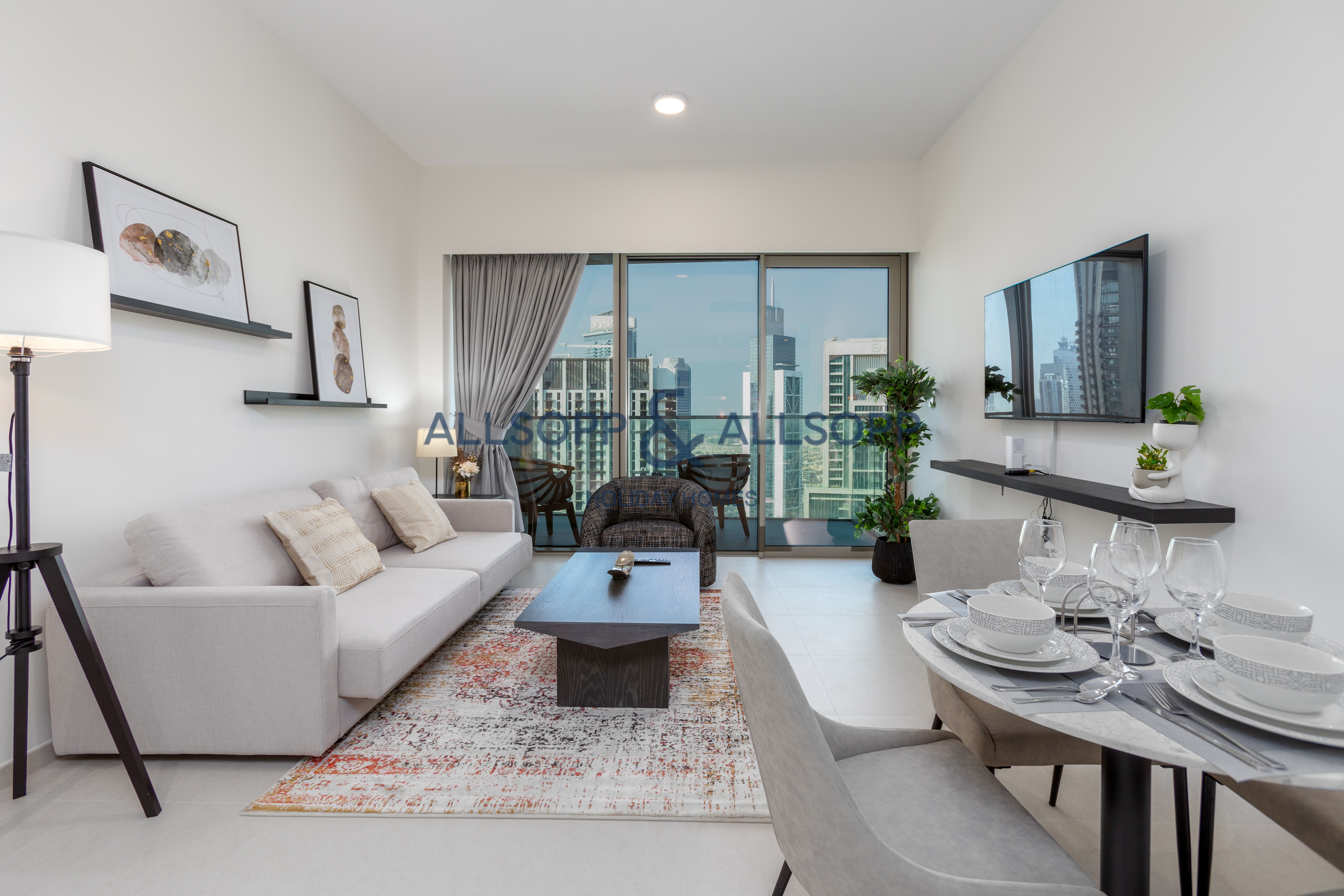1BR Apartment in Grande Residence, Downtown