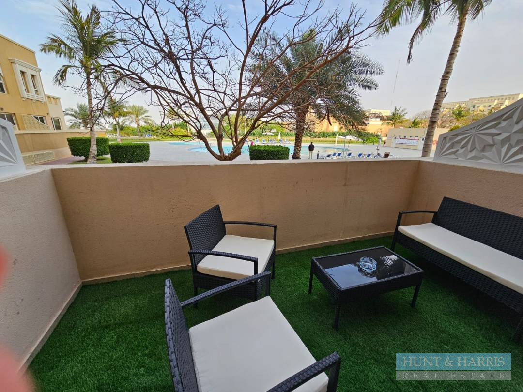 Furnished All Inclusive Studio for Rent Al Marjan Island - Pool View