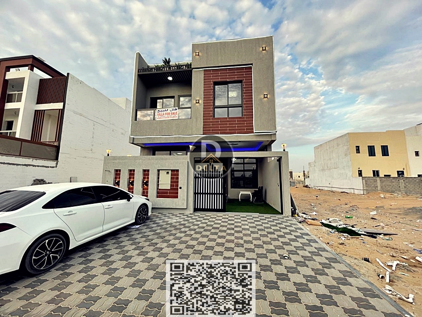 For sale, a 3-storey villa | 5 rooms in Al Zahia - Ajman | Fully furnished at a special price, including registration fees!