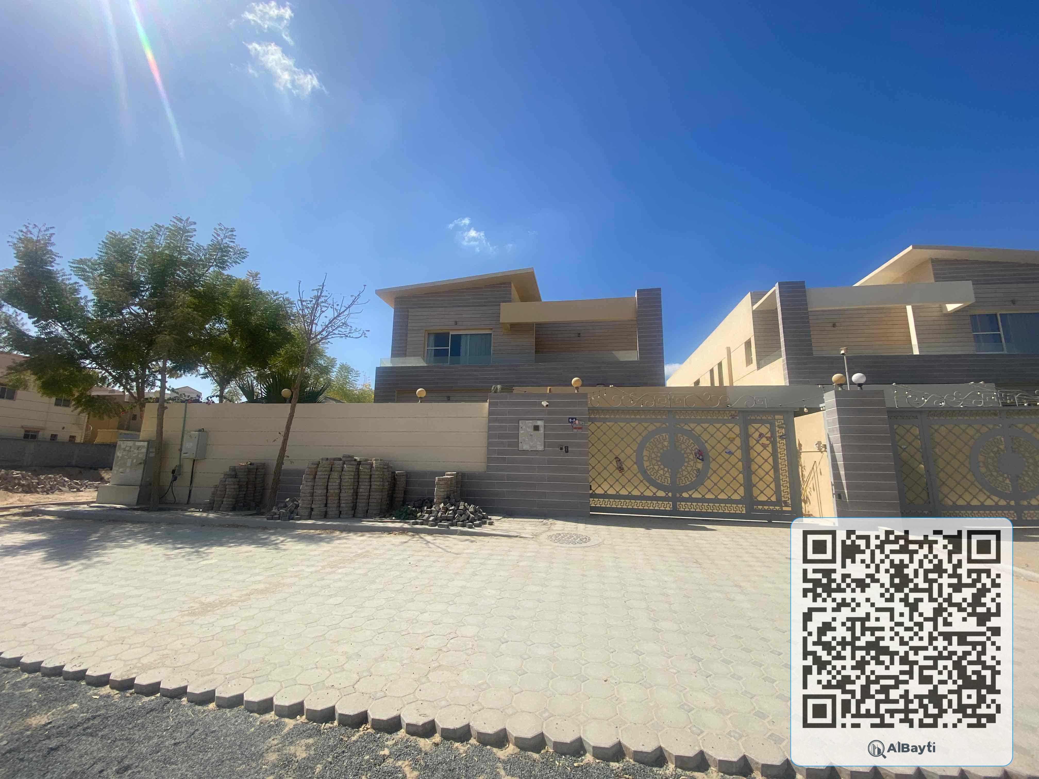 Good quality good price same new villa for sale