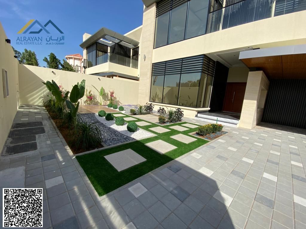 For sale a distinctive and wonderful villa available in Ajman Rawda 2 including electricity, water and air conditioning