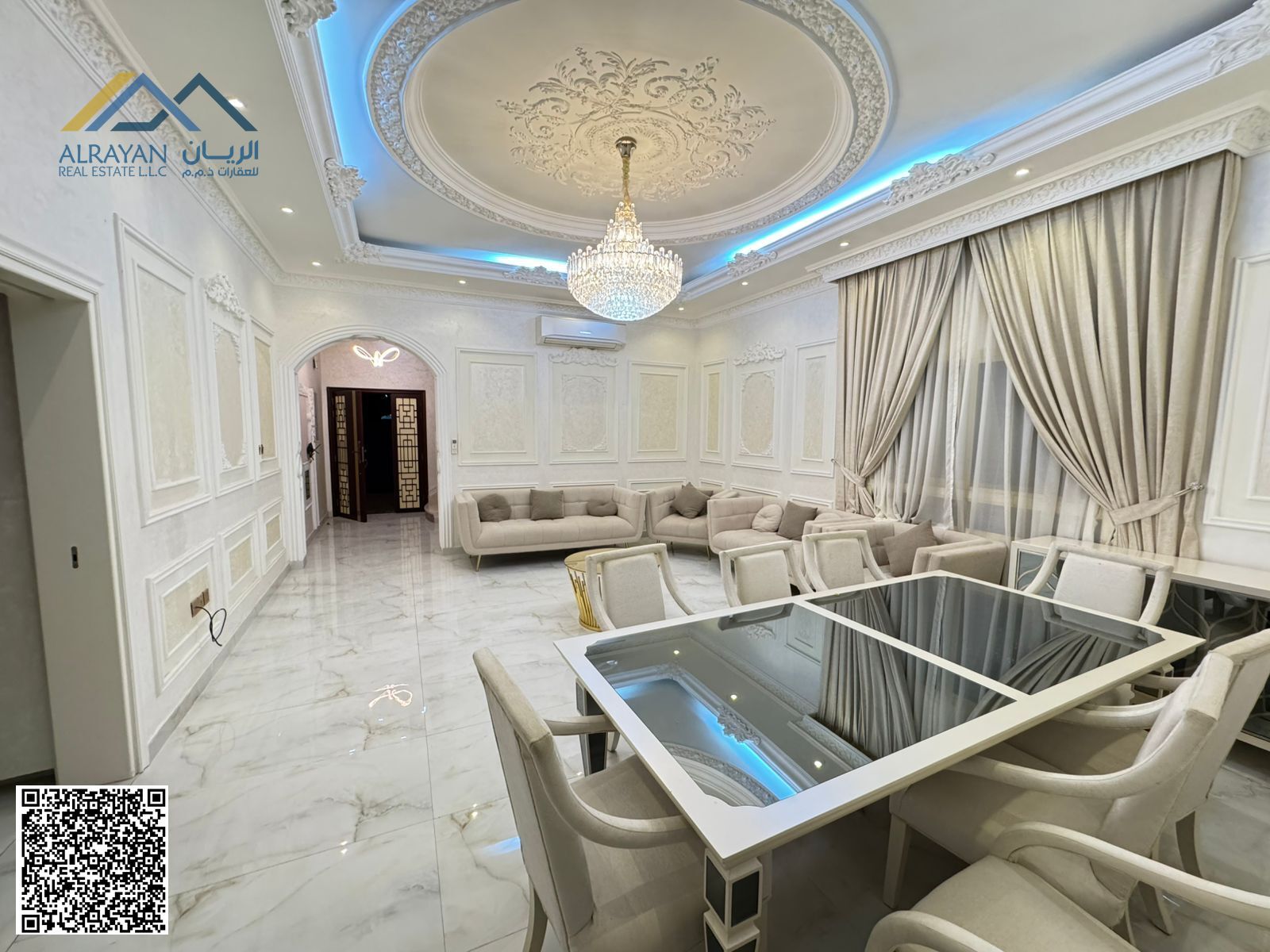 For sale, a distinctive and wonderful villa is available for sale in Ajman, Rawda 2, including electricity, water and air conditioning