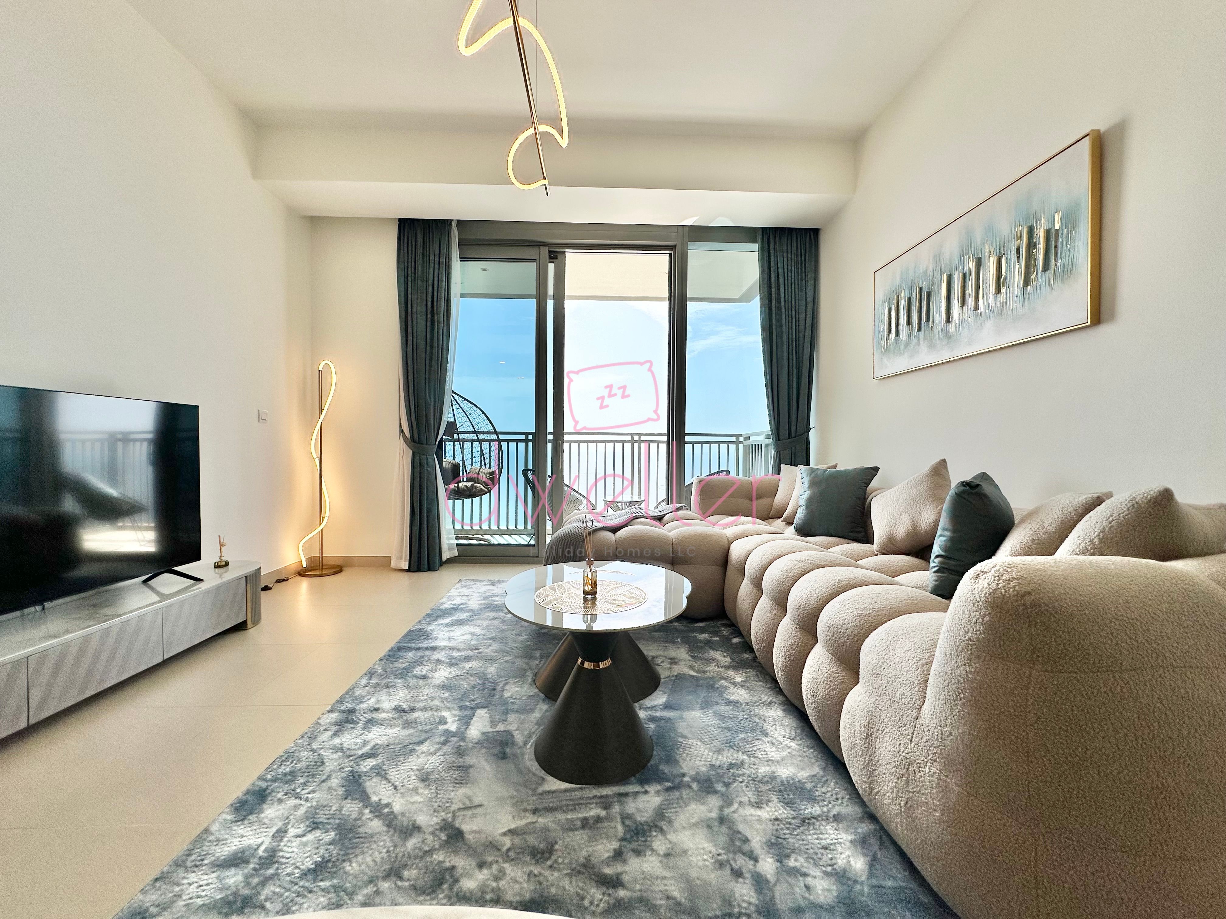 Bliss Ocean Views 1 BHK - Fully Furnished Bills Included