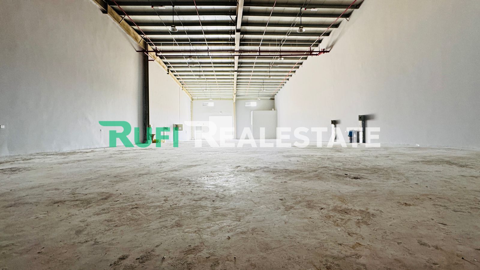 Power 55KW/ 2 SIDE GATE// 5000 SQFT Warehouse for Rent In Emirates Modern Industrial Area, UAQ.