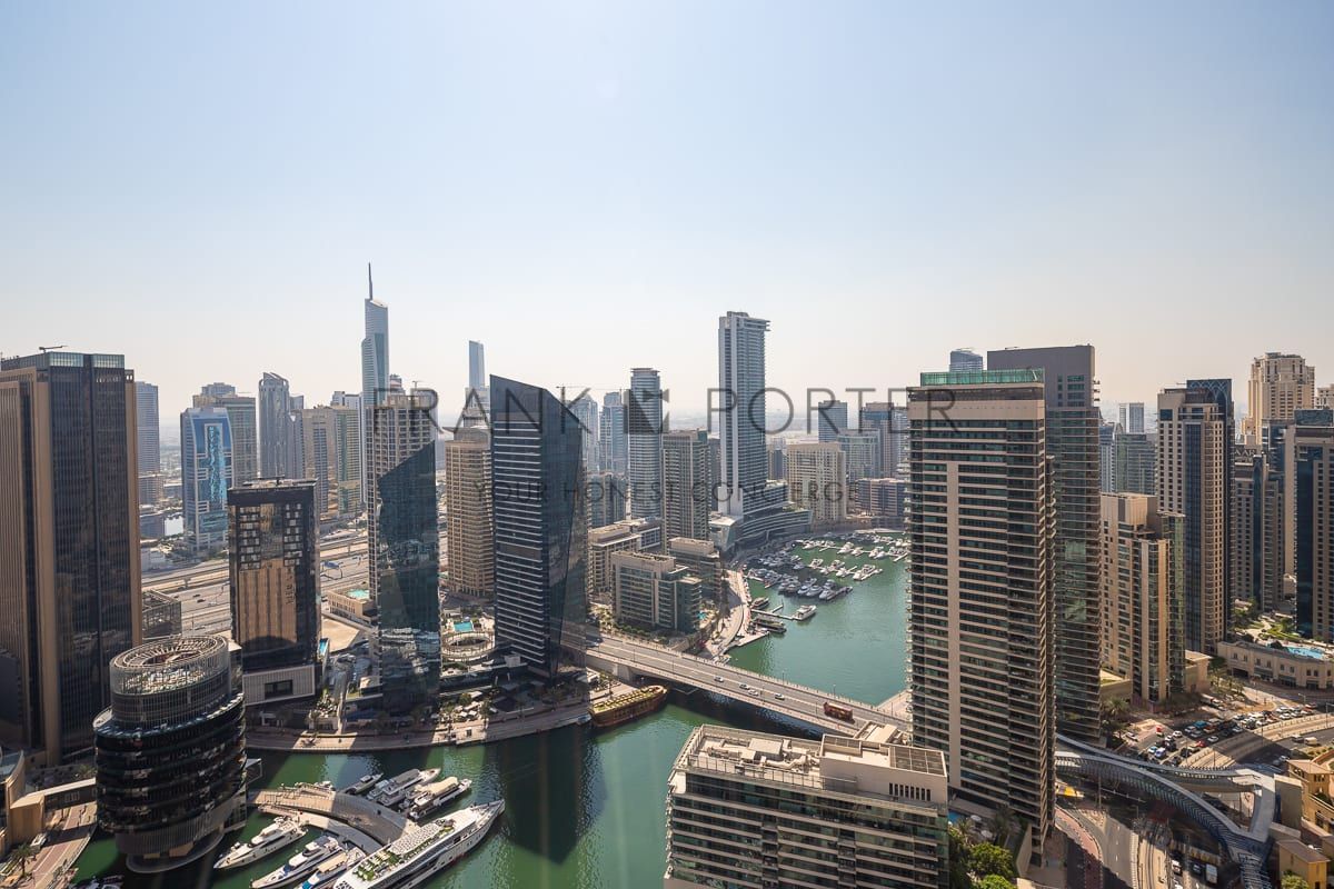 Premium 3BR w/ Maid's Room and Dubai Marina Views!