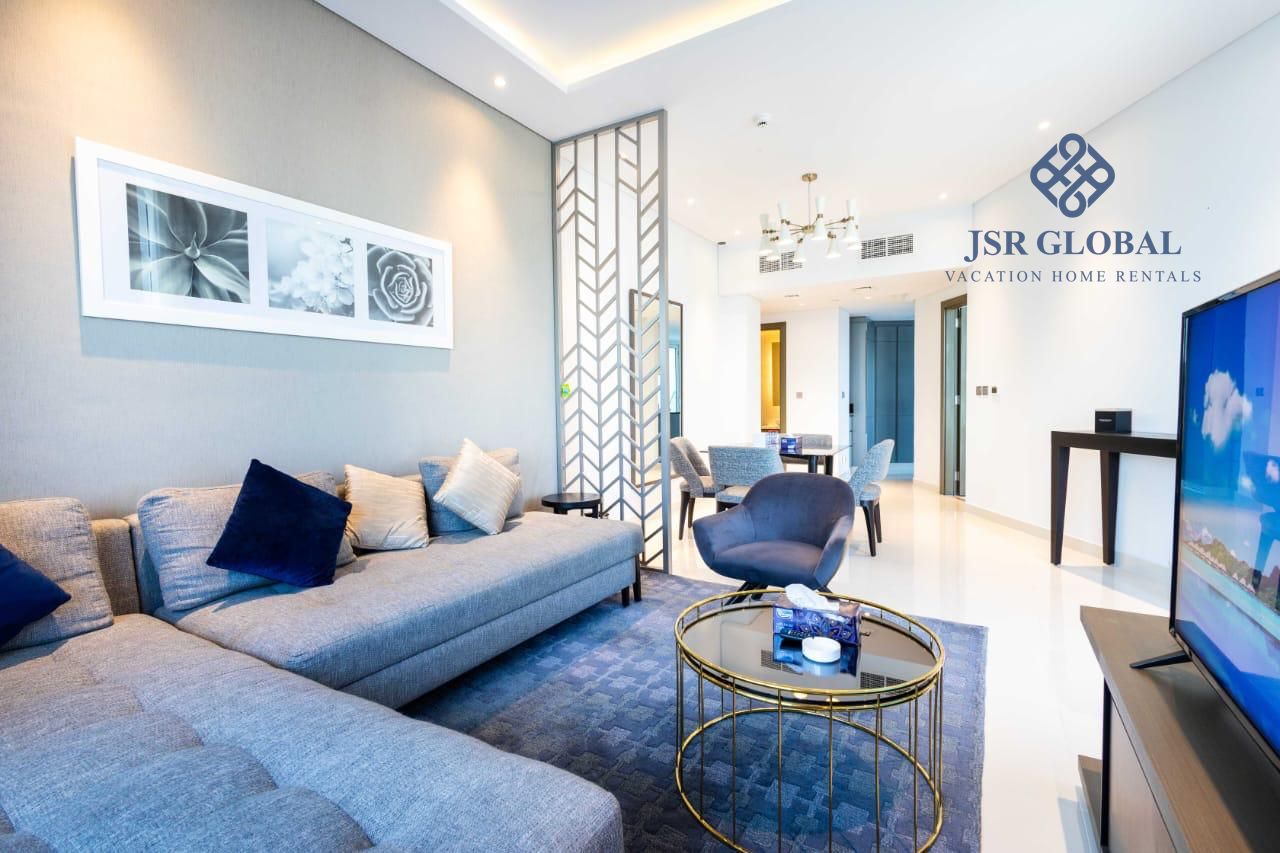 "Elegant 1 BHK in DAMAC Maison Prive | Luxury Living with Waterfront Views"