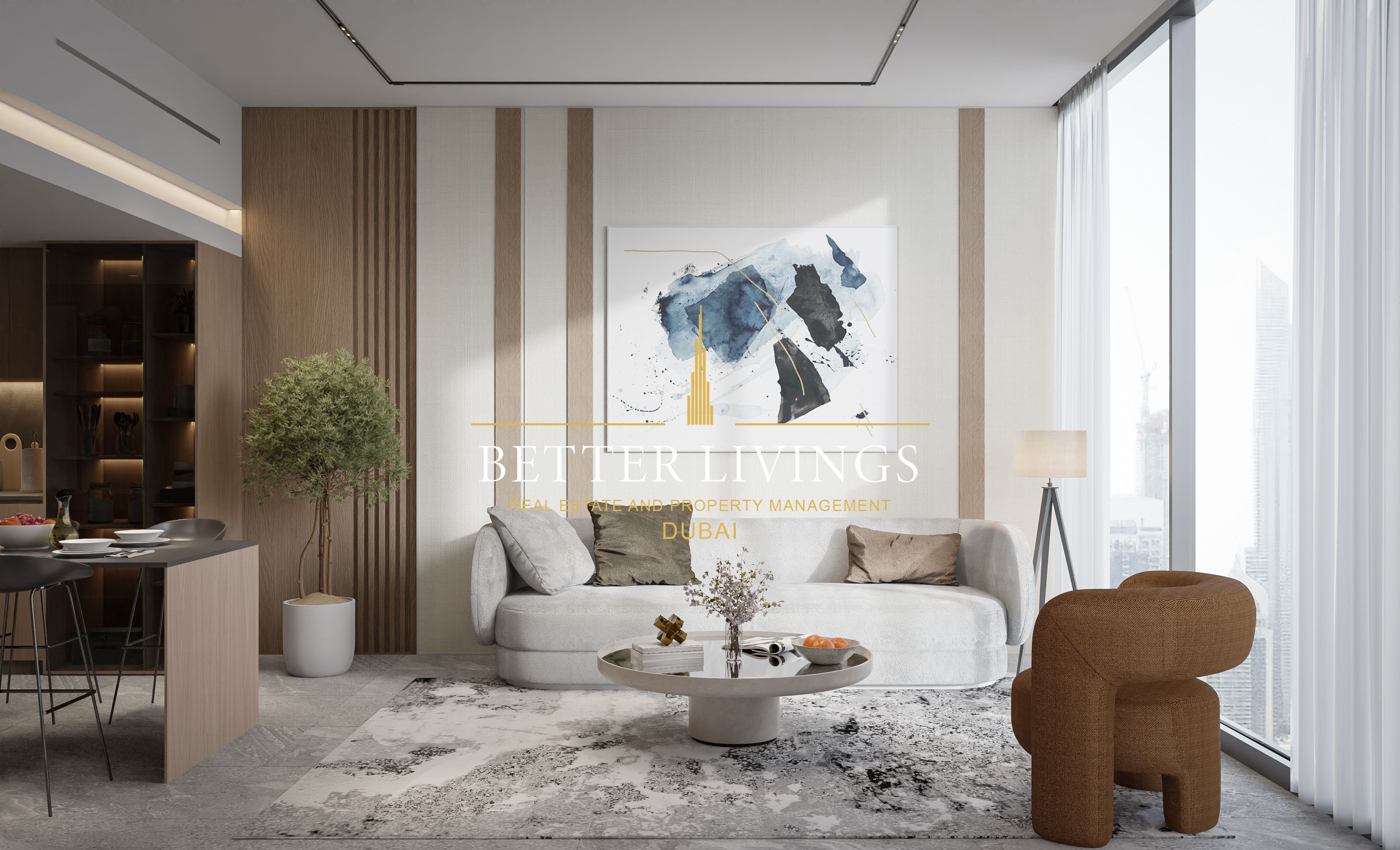 Luxurious 1-Bed with Private Pool | High-End Finishes | Smart Home | Higher Floor | Book Now!