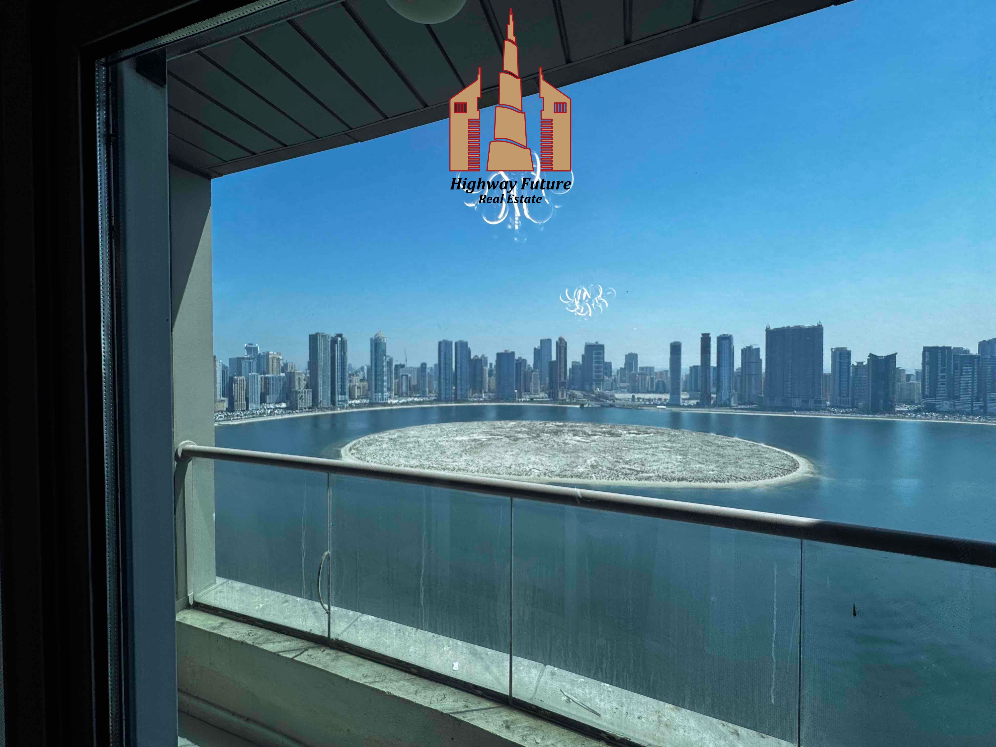 Fully furnished 3bhk with balcony wardrobes sea view 100k