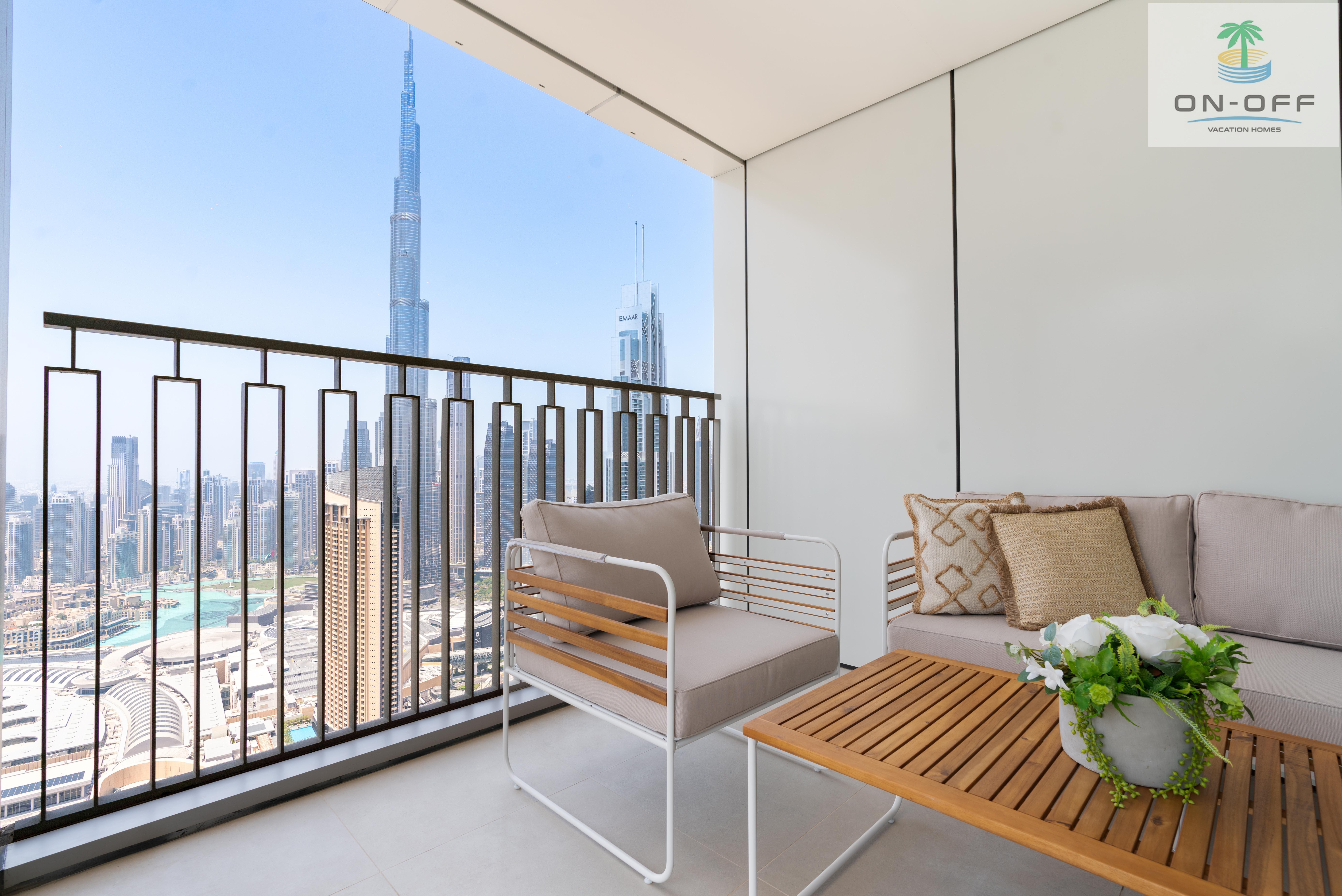 Burj Khalifa & Fountain View I Huge layout I All bills included