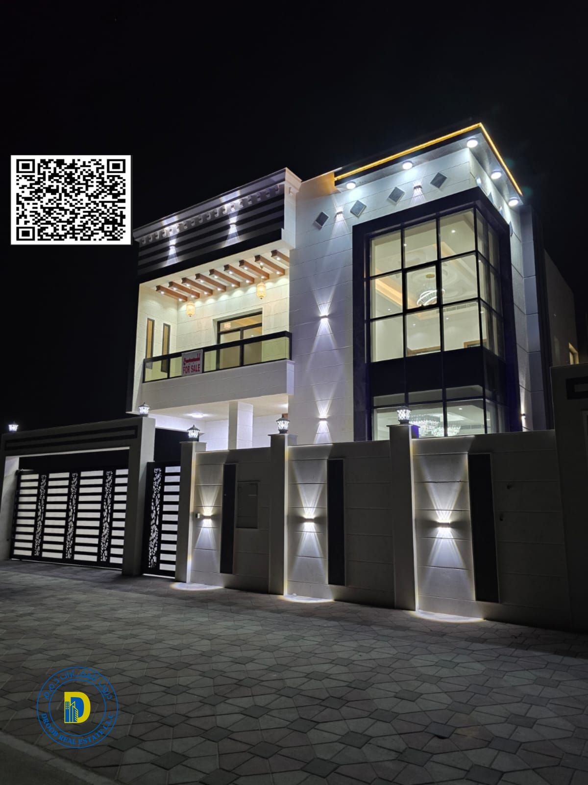 For sale, a 5-room villa in Al Bahia area, Ajman, 100% bank financing, freehold for all nationalities, price includes air conditioners