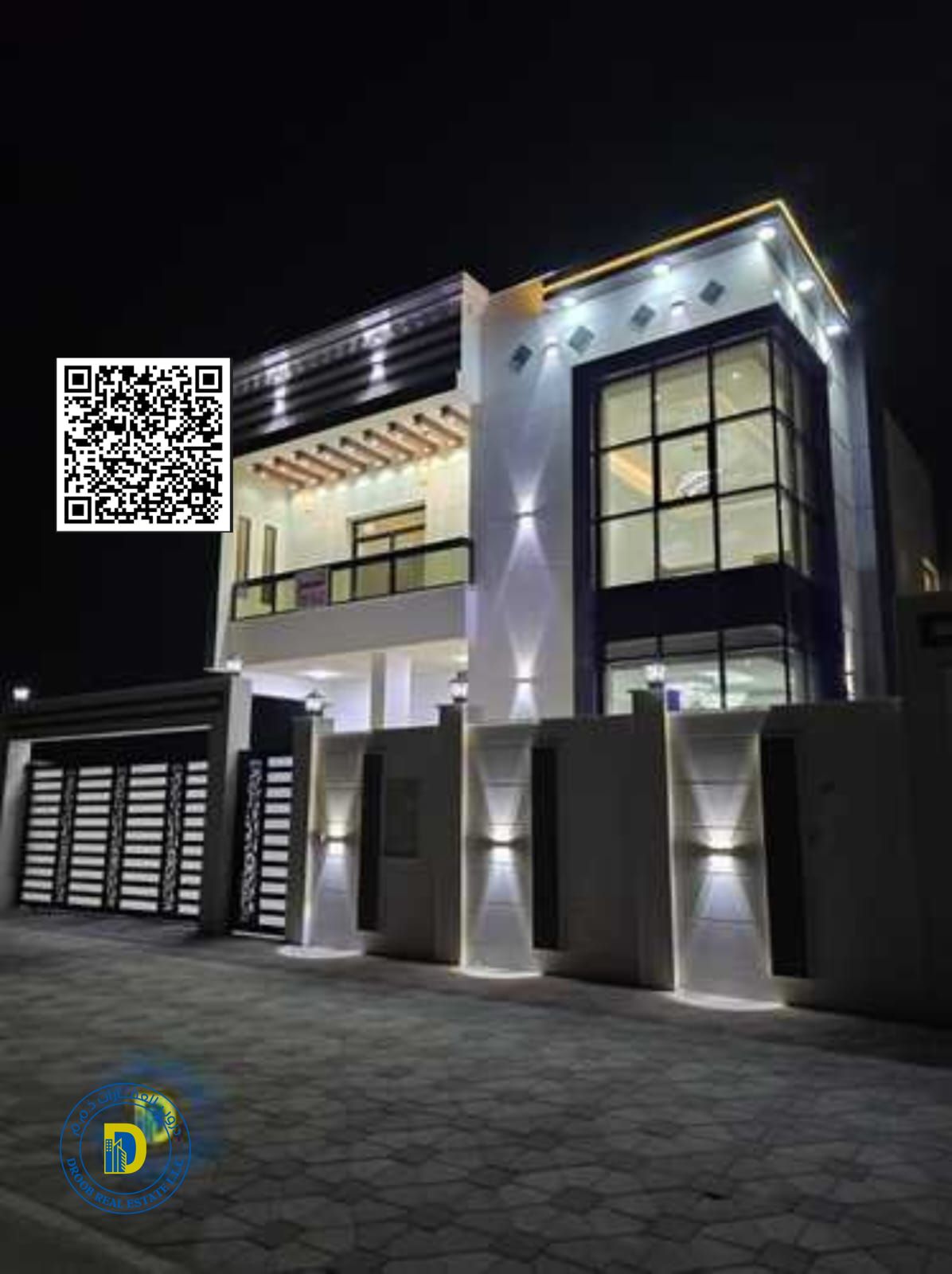 For sale, a 5-room villa in the Al Yasmeen area, Ajman, 100% bank financing, freehold for all nationalities, price includes air conditioners