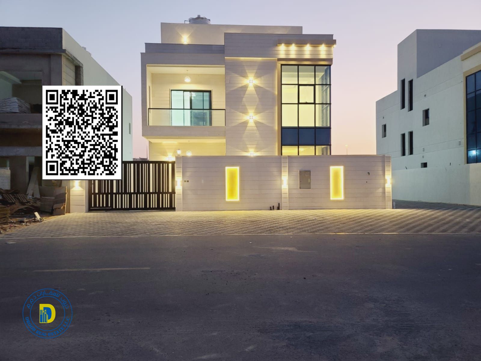 For sale in Al-Amerah, a 6-room villa with a roof at a very special price