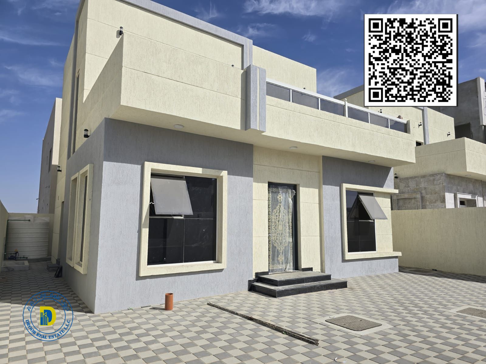 Luxury 3 bedroom villa for sale in Al Zahya area, Ajman, at a very special price. The price includes registration fees.
