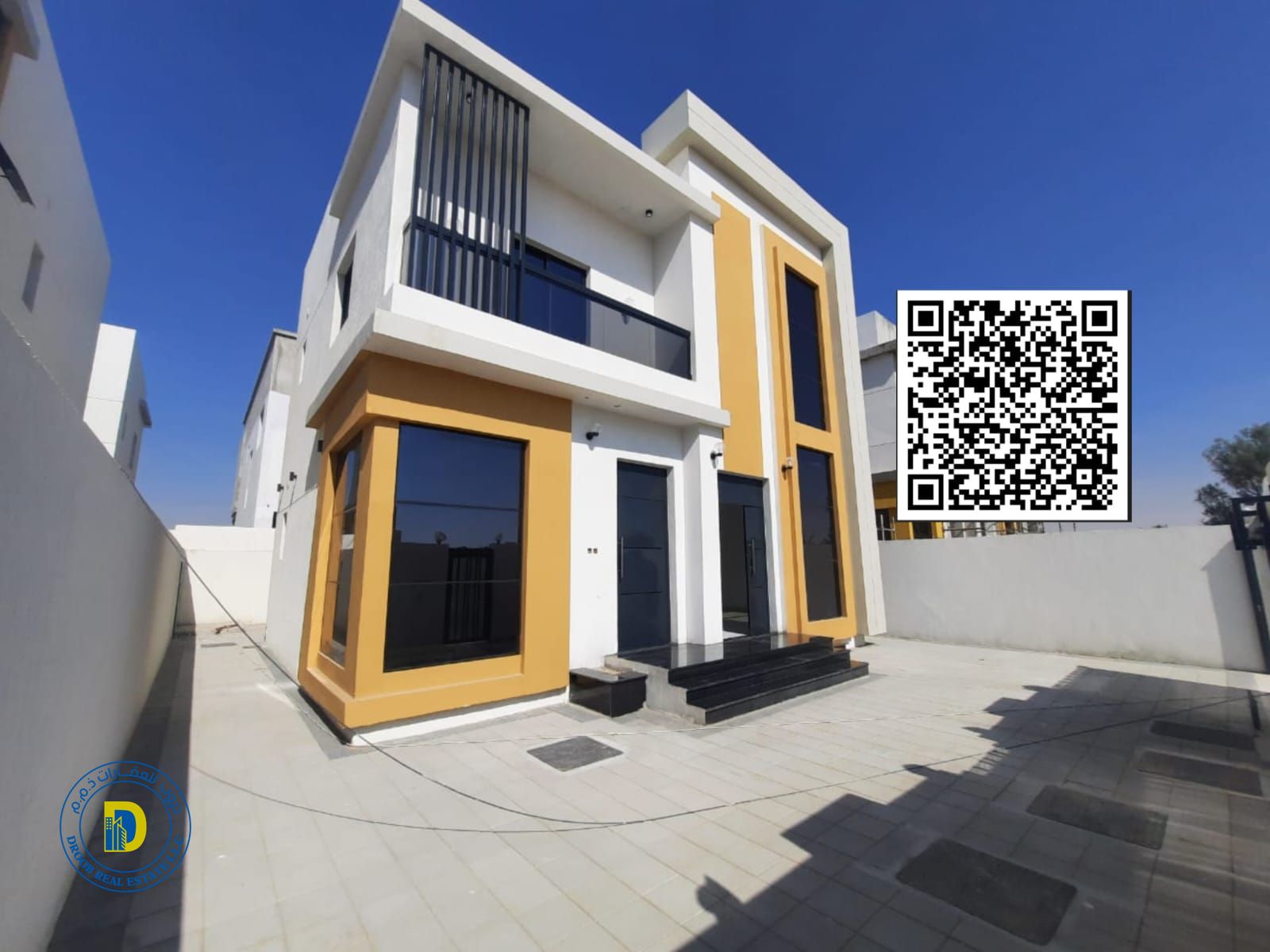 Modern 3-bedroom villa at a very special price in Al Zahya area, Ajman. The price includes registration and ownership fees.