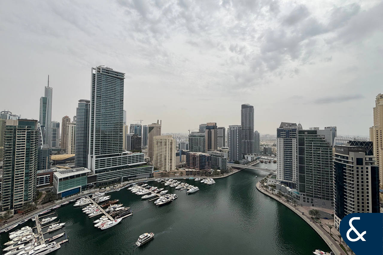Unfurnished | 3 Beds plus maid | Marina View