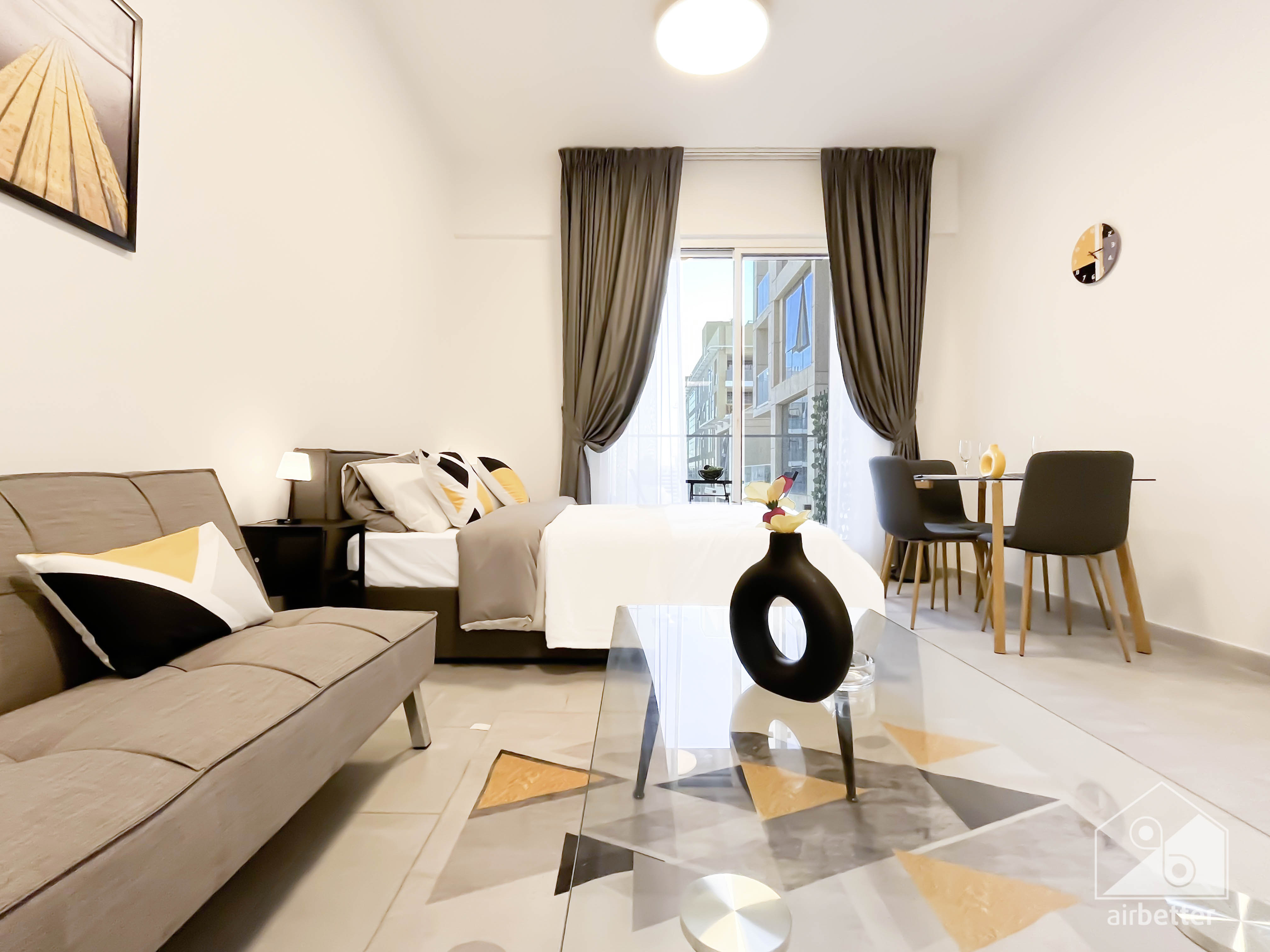 Modern Studio in Sherena Residence, Majan | ALL BILLS Inc. + FREE Parking & Wifi