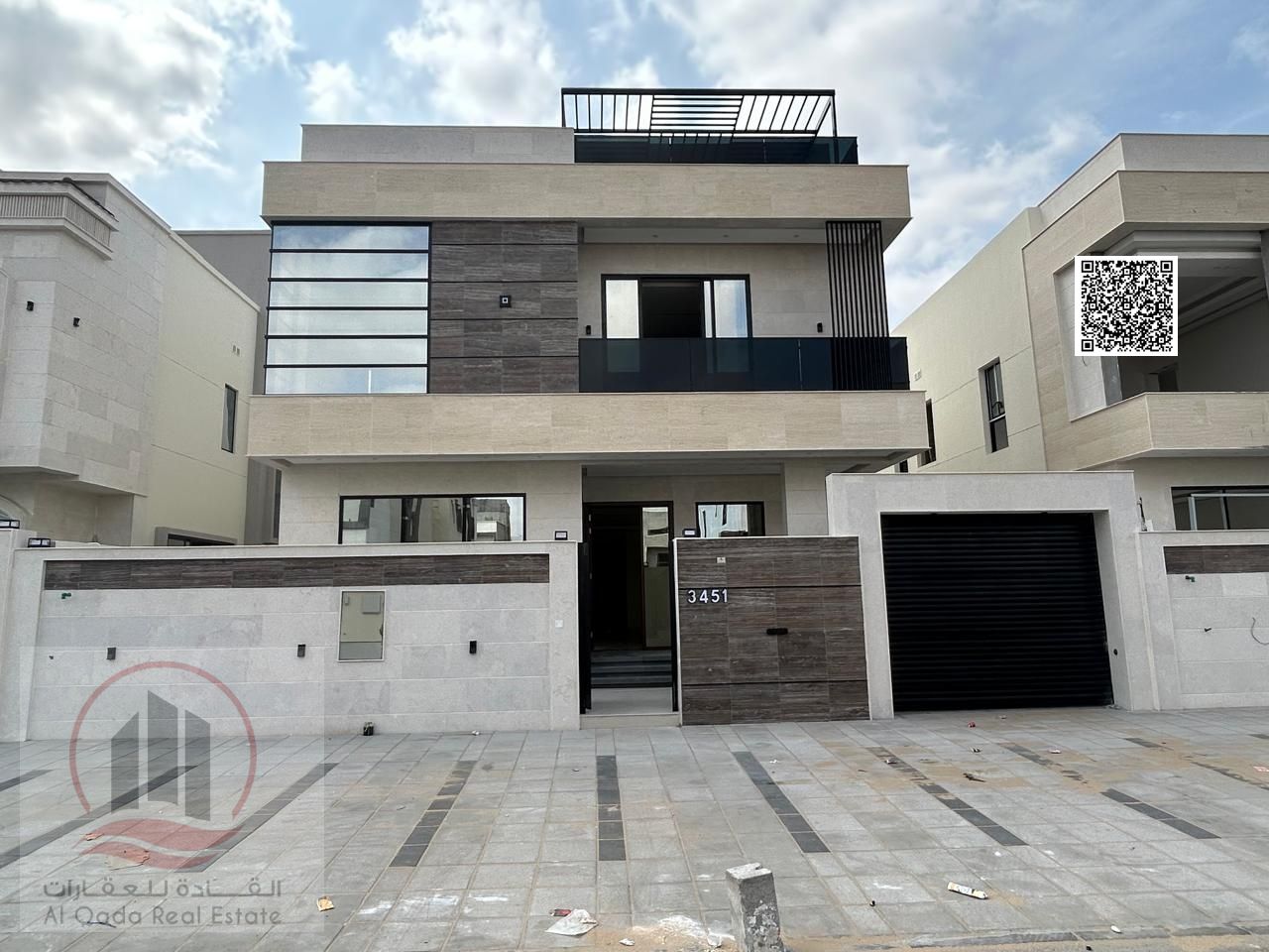 For sale, a modern villa, one of the most luxurious villas in Ajman, in the AL Bahia area, without a down payment, very excellent finishing, consistin