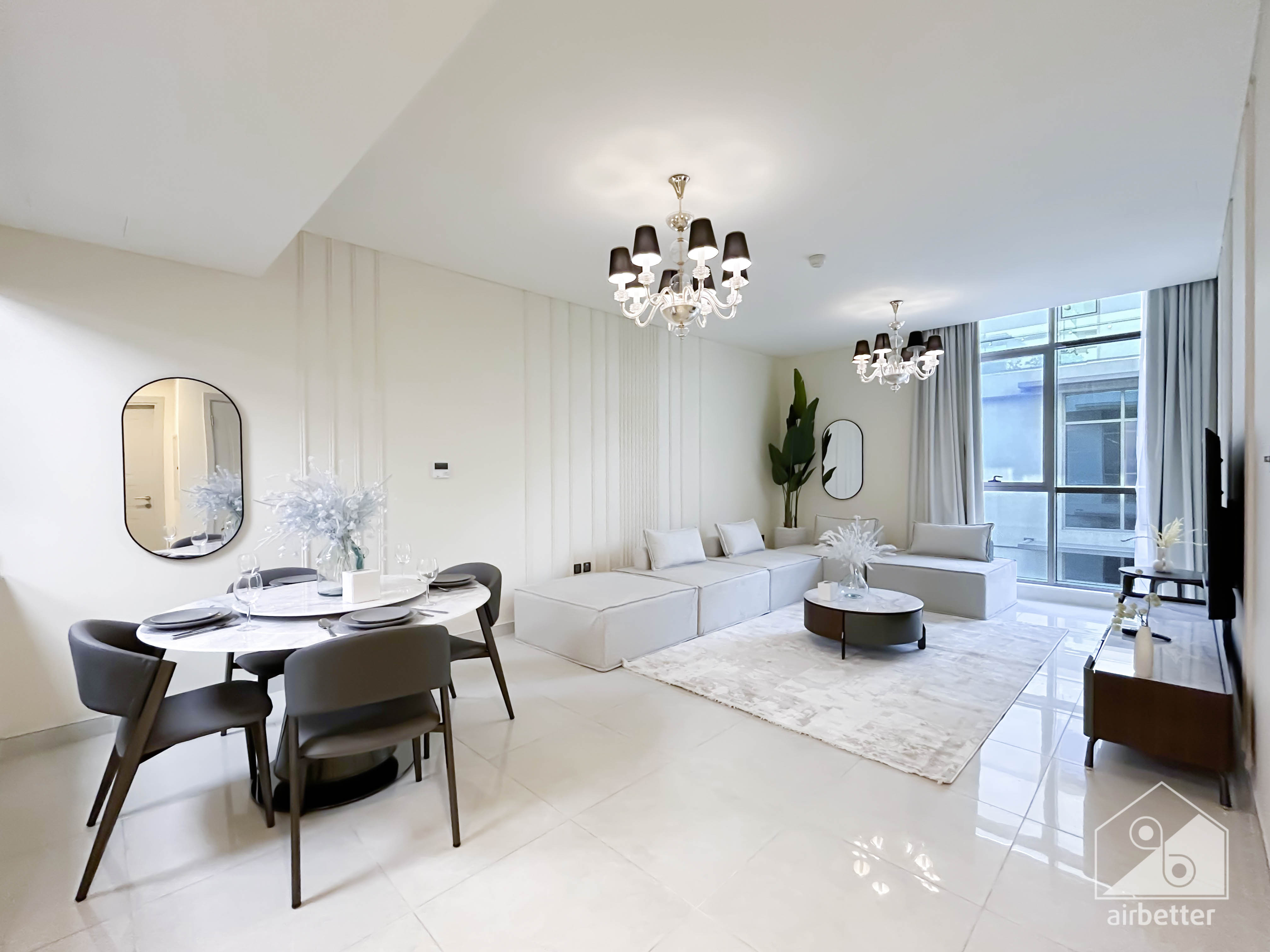 Meydan Getaway: 1BHK Polo Residence C3- ALL BILLS Inc. + FREE Parking & Wifi