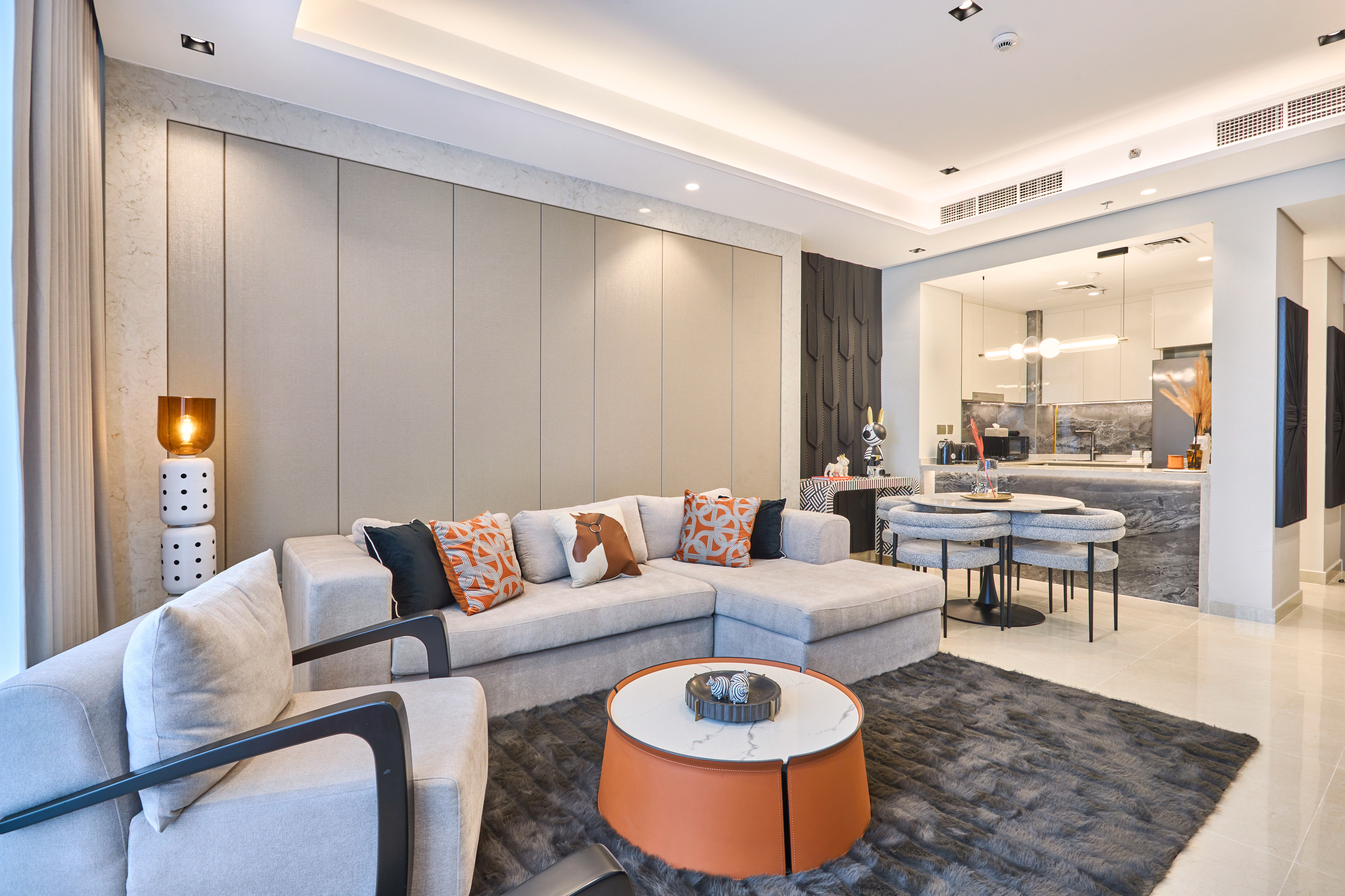 Modern Furnished 2BR Apartment for Rent in Nobles Tower - Luxurious Living in the Heart of the City