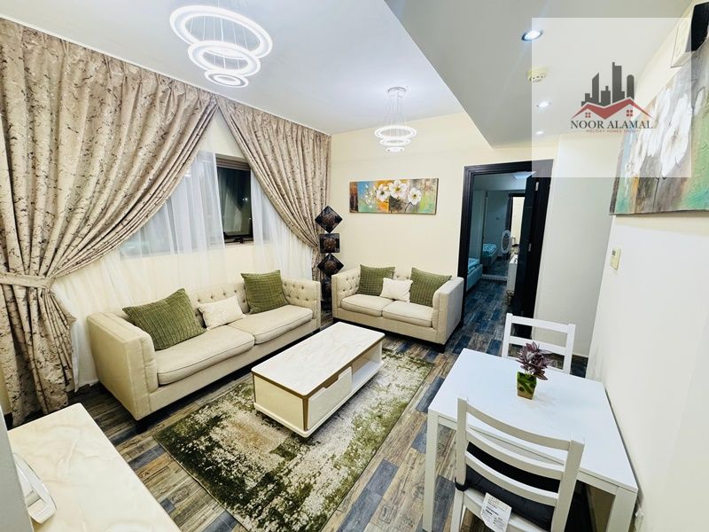 Sharjah Al Nabba A room, a hall, a kitchen, two bathrooms and a balcony. The price is 3500, including internet only.
