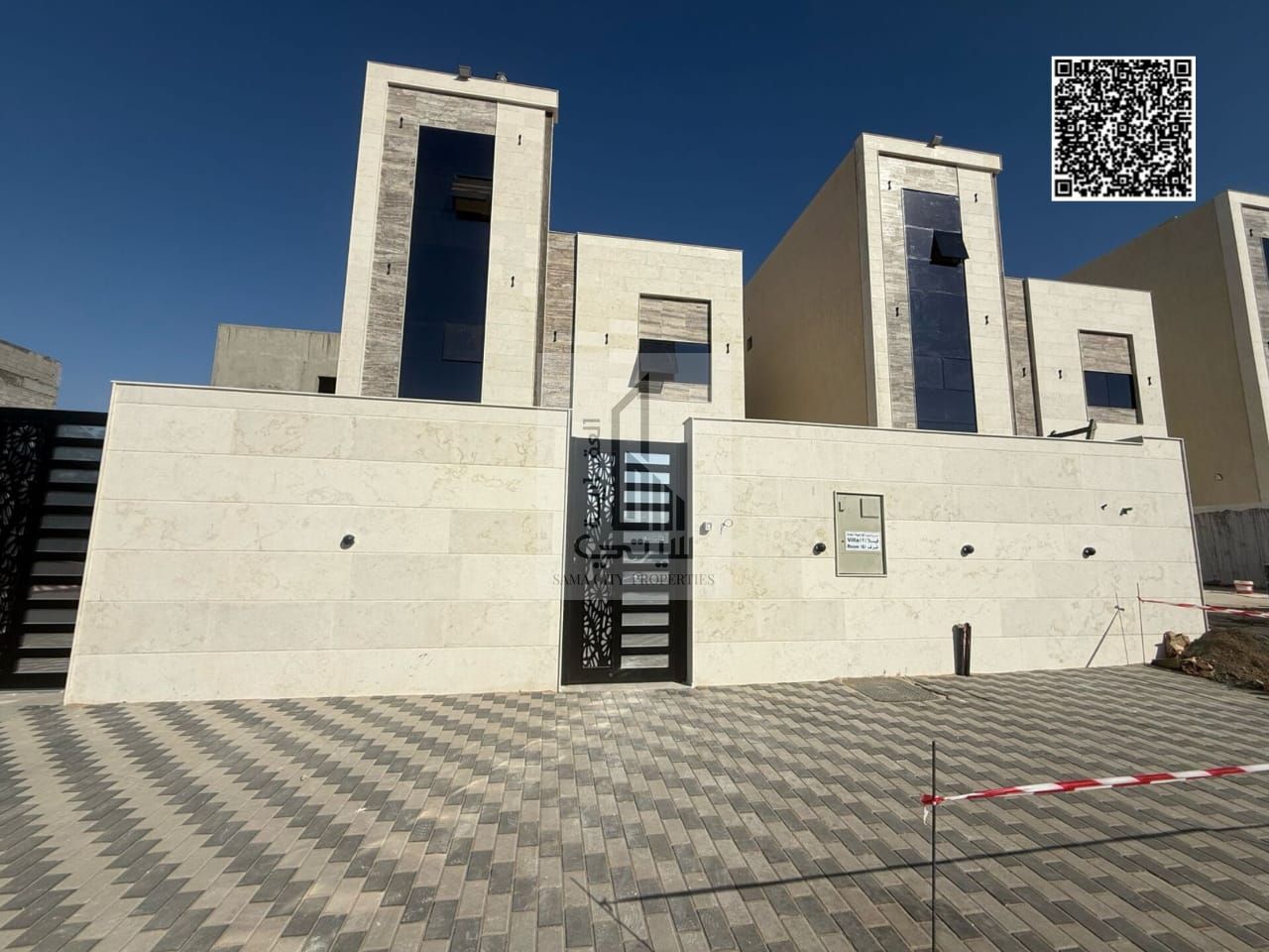 Luxury villa for sale in Al Helio 1 - Ajman At a price including registration fees Freehold for all nationalities | Bank financing