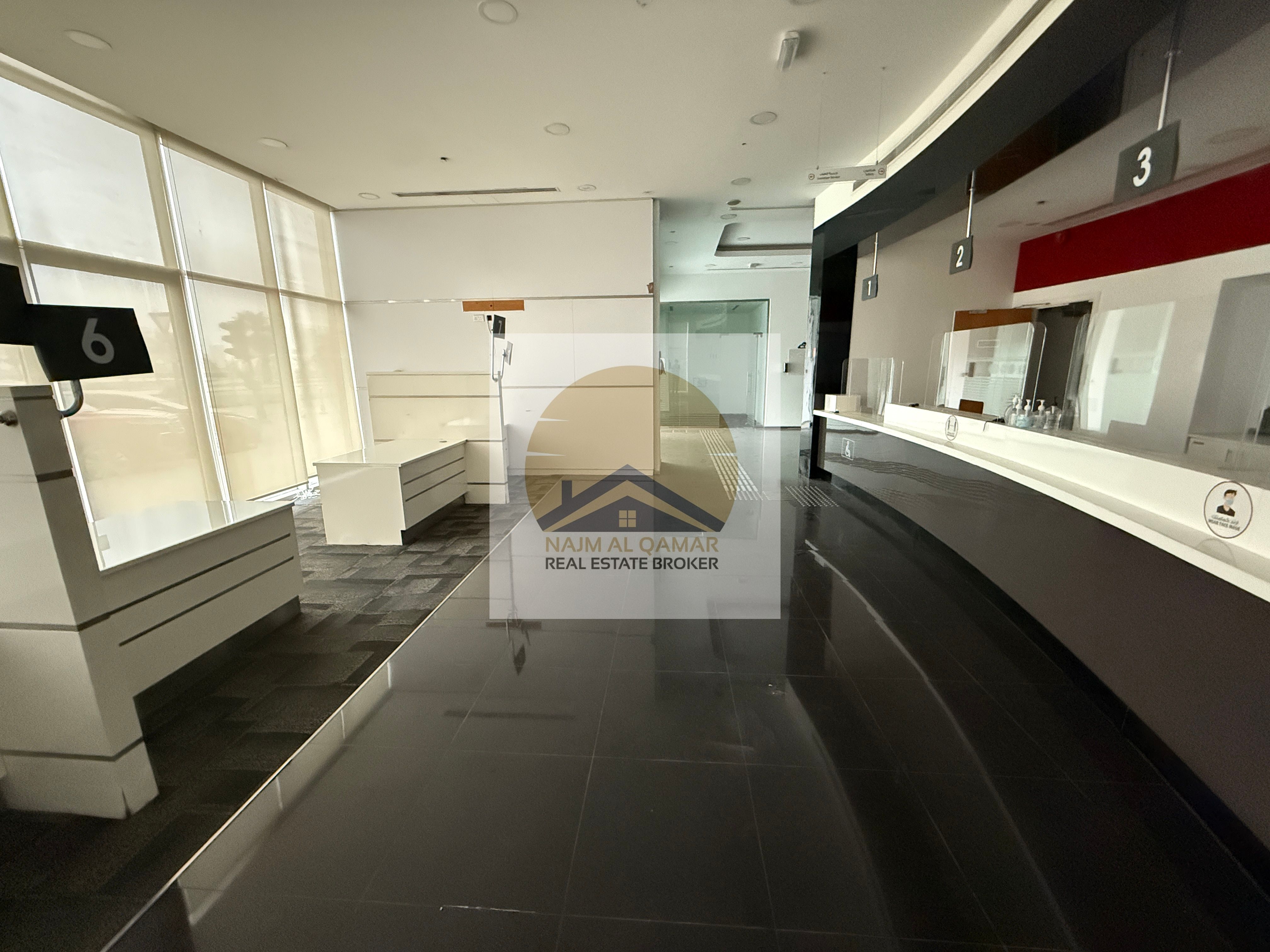 Street Facing | Grace Period | Free Parking | Ready to Move Showroom for Your Ideal Business | at Main Corniche