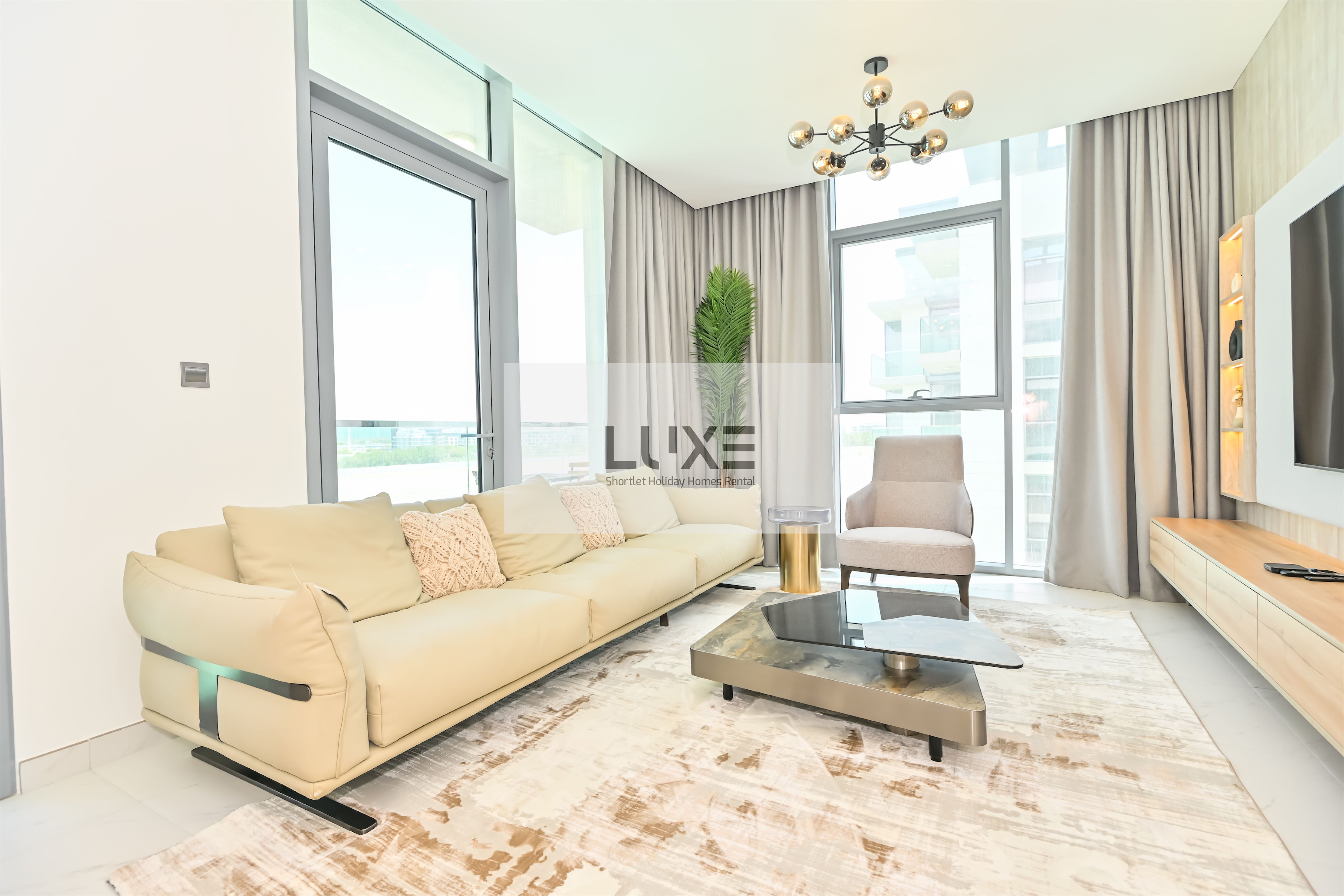 Ramadan Special | Stunning 1-Bedroom Apartment | MBR City with Lagoon Views & Balcony Poolside Vibes