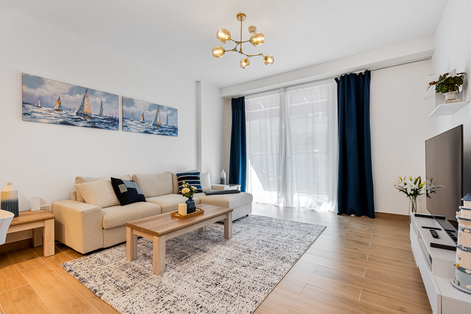 Port De La Mer 1BR with Beach Access & Sea Views | Furnished | Flexible term