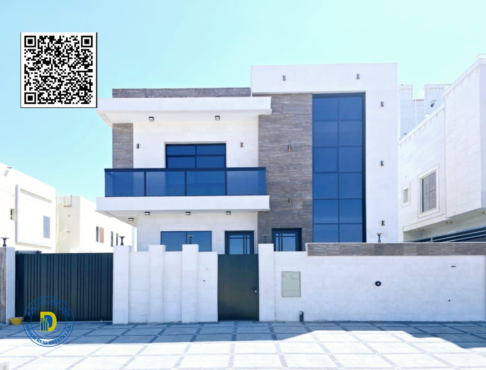 Luxurious modern villa for sale at a very special price in Al Bahia area, 5 rooms and a roof