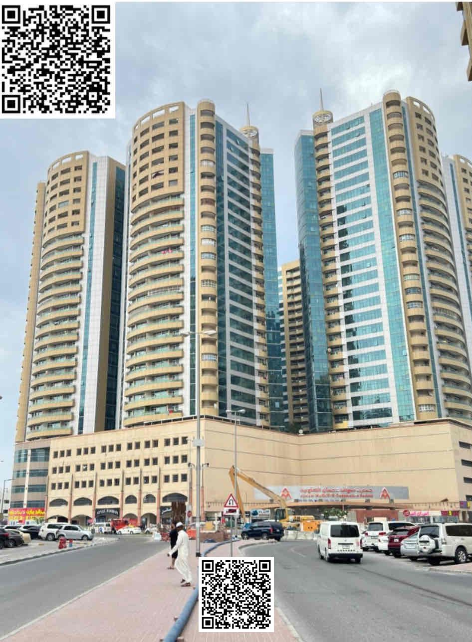 HOT DEAL WITH PARKING 2BHK FOR SALE IN HORIZON TOWER BIG SIZE GARDEN AND SEA VIEW