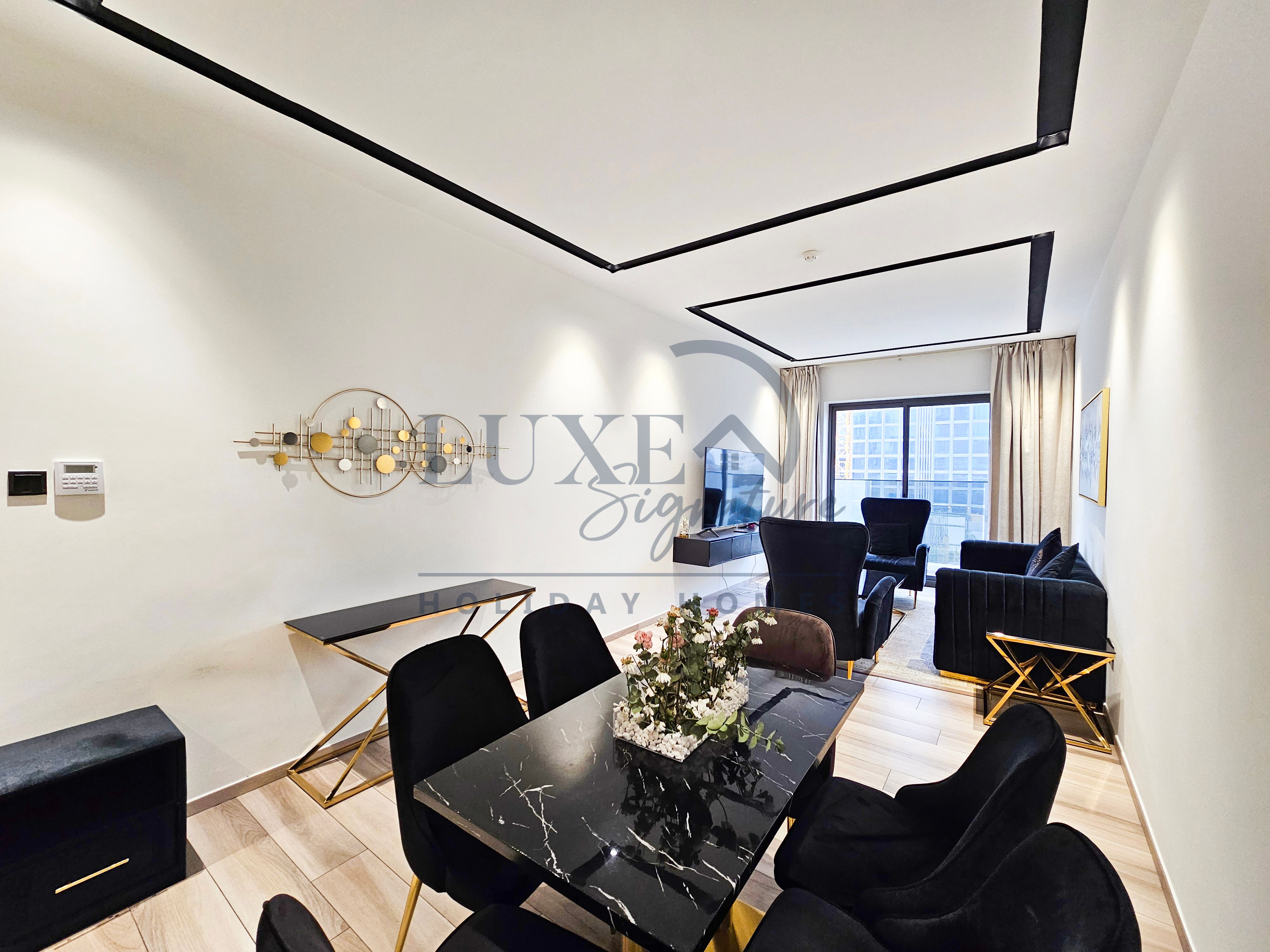 LAVIOUSLY FURNISHED || SPACIOUS LAYOUT || READY TO MOVE IN 1BHK+MAID ROOM