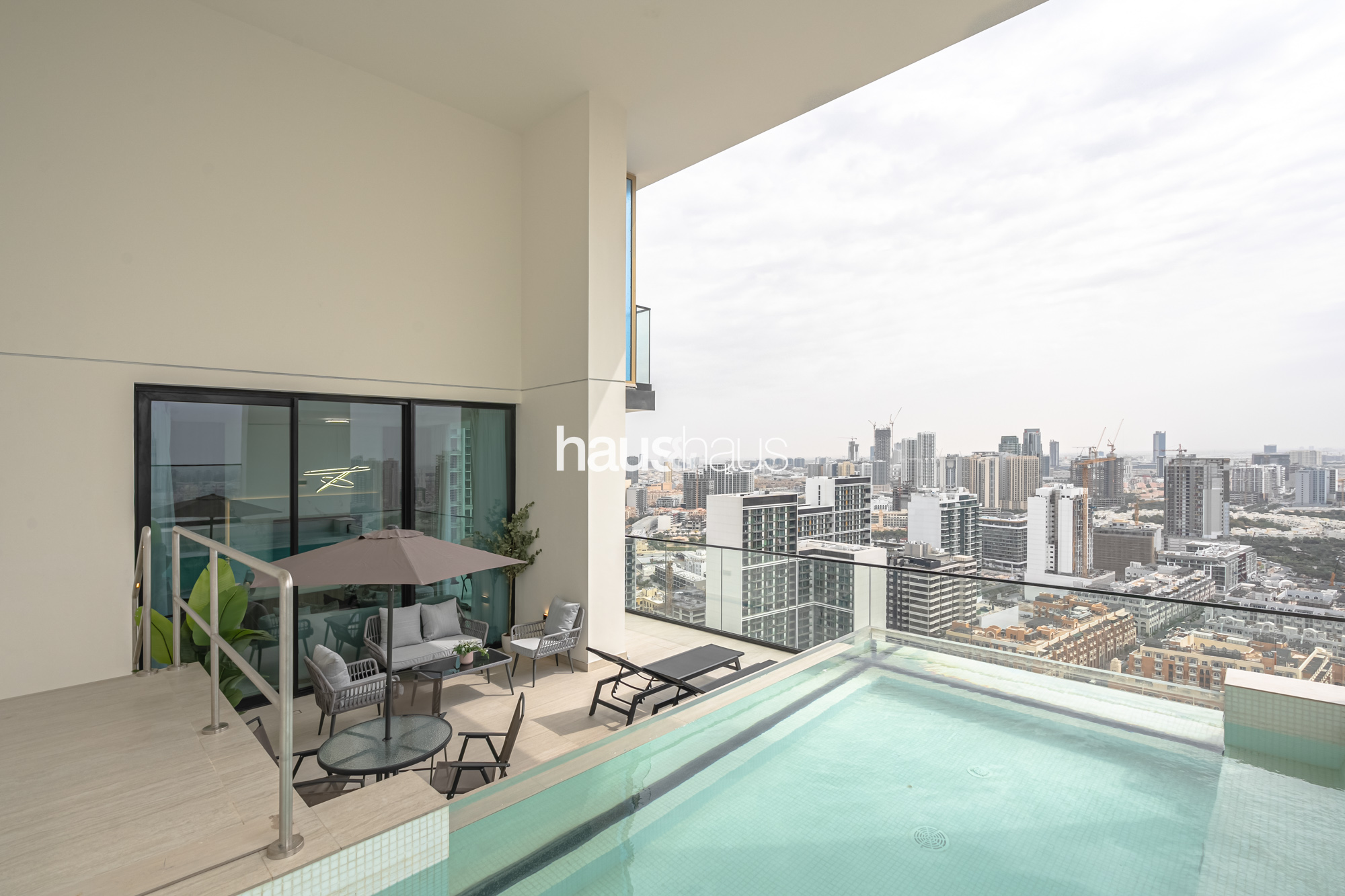 Sophisticated | Spacious Balcony | Private Pool